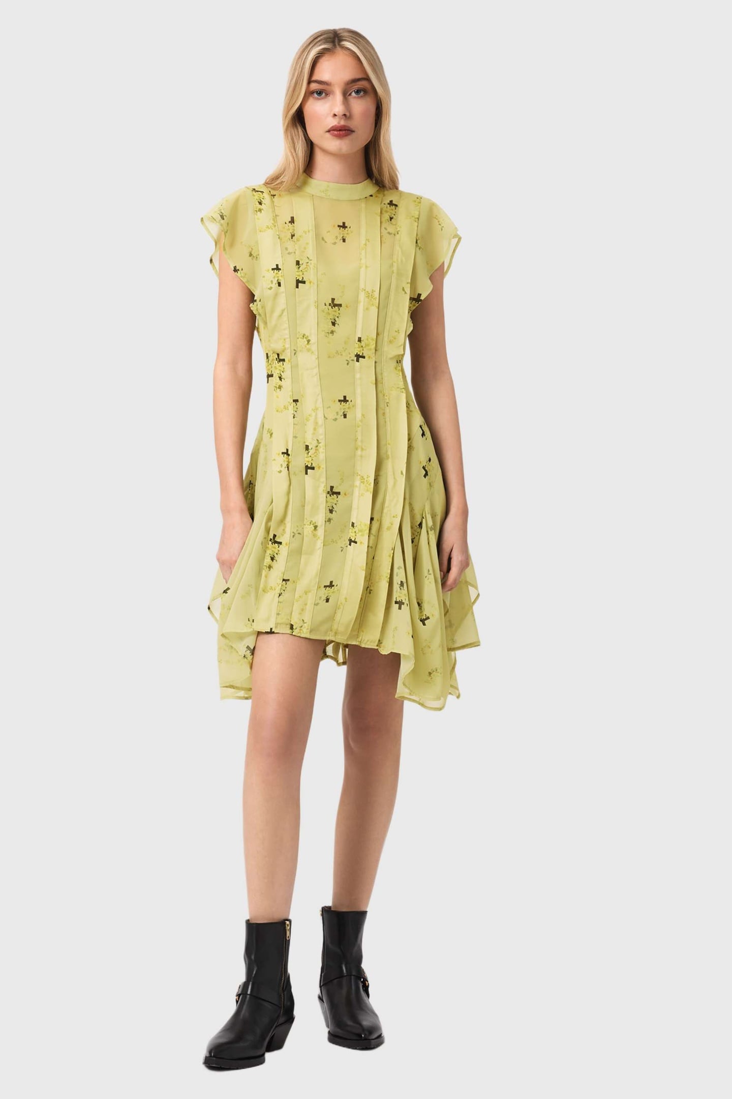 FLEUR DRESS EMPOLI YELLOW 3