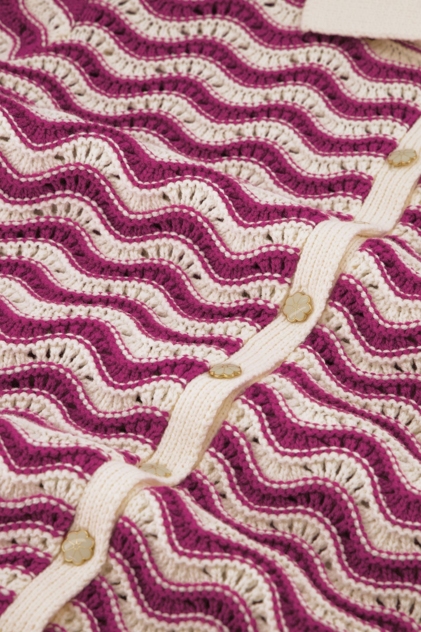 CARO CROCHET CARDIGAN PINK CRAZE 6