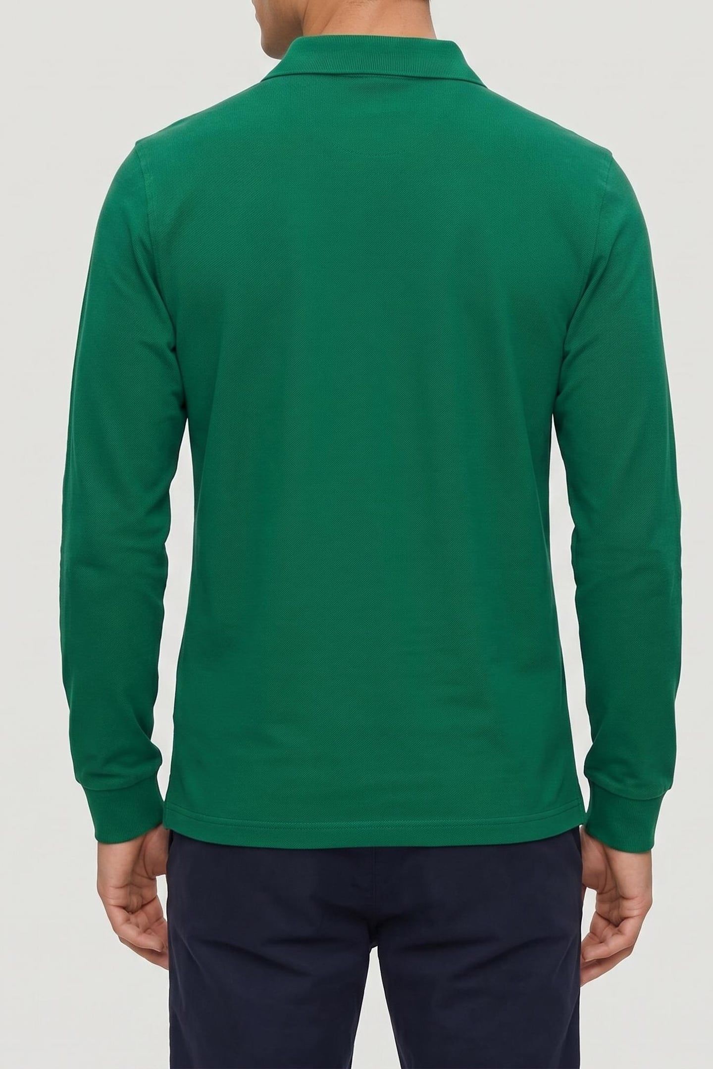 LS CASUAL PIQUE POLO DECO GREEN 2