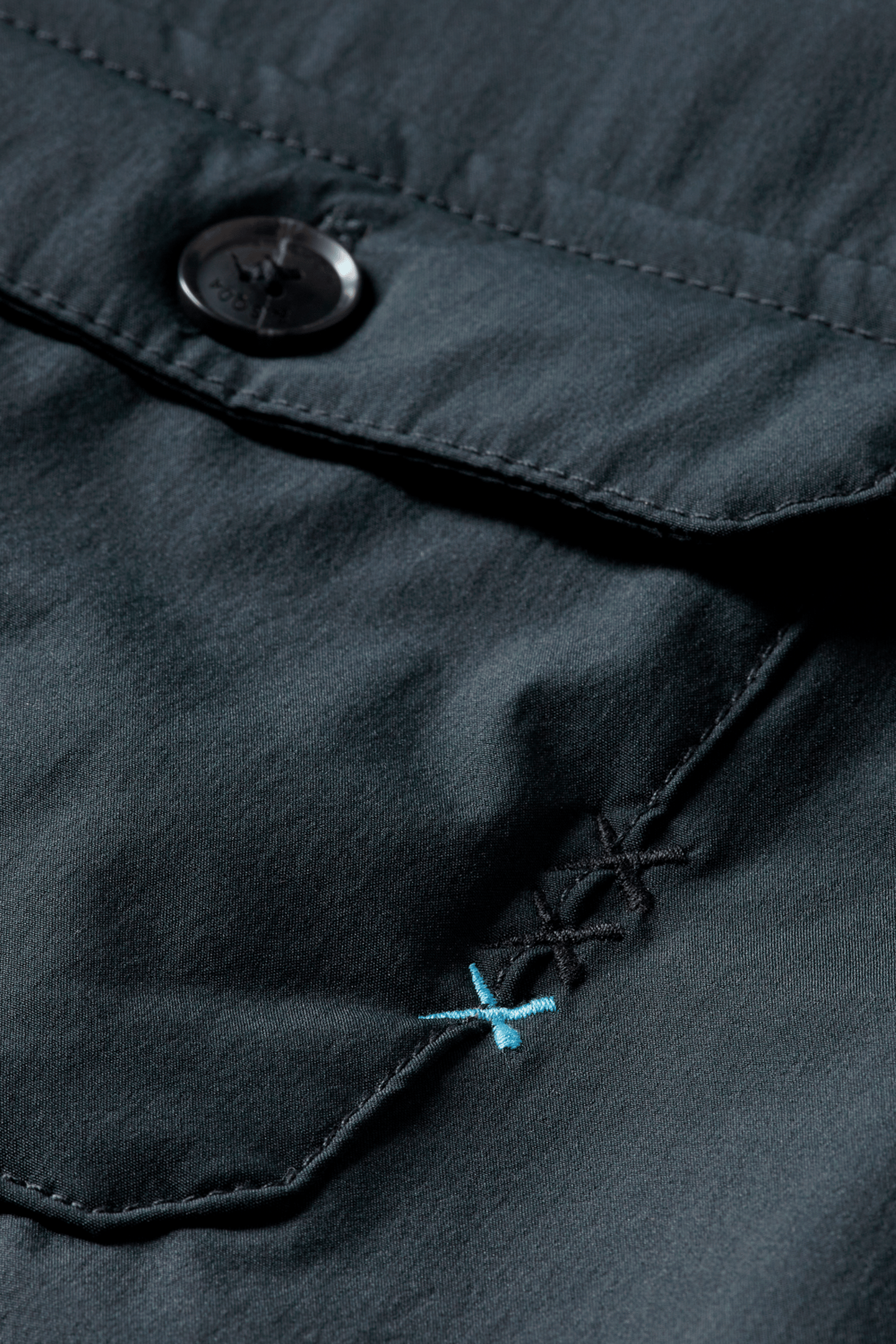 PADDED NYLON-BLEND OVERSHIRT BLACK 3