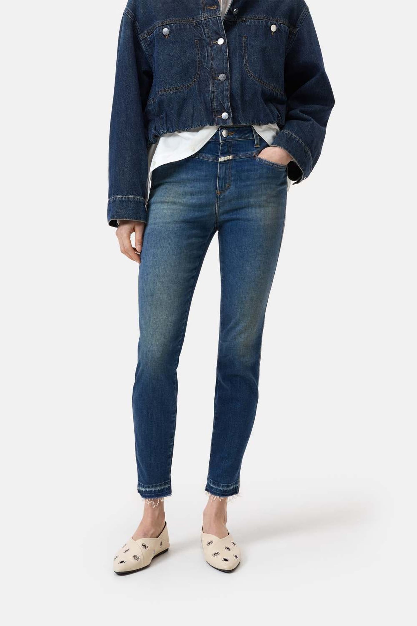 SKINNY PUSHER DARK BLUE 1