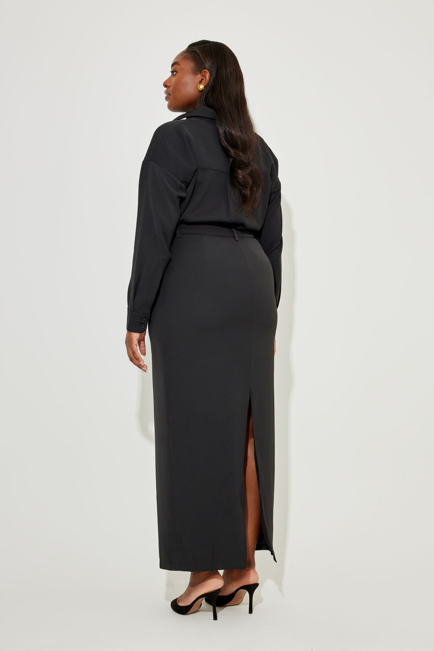 MAXI SKIRT BLACK 3
