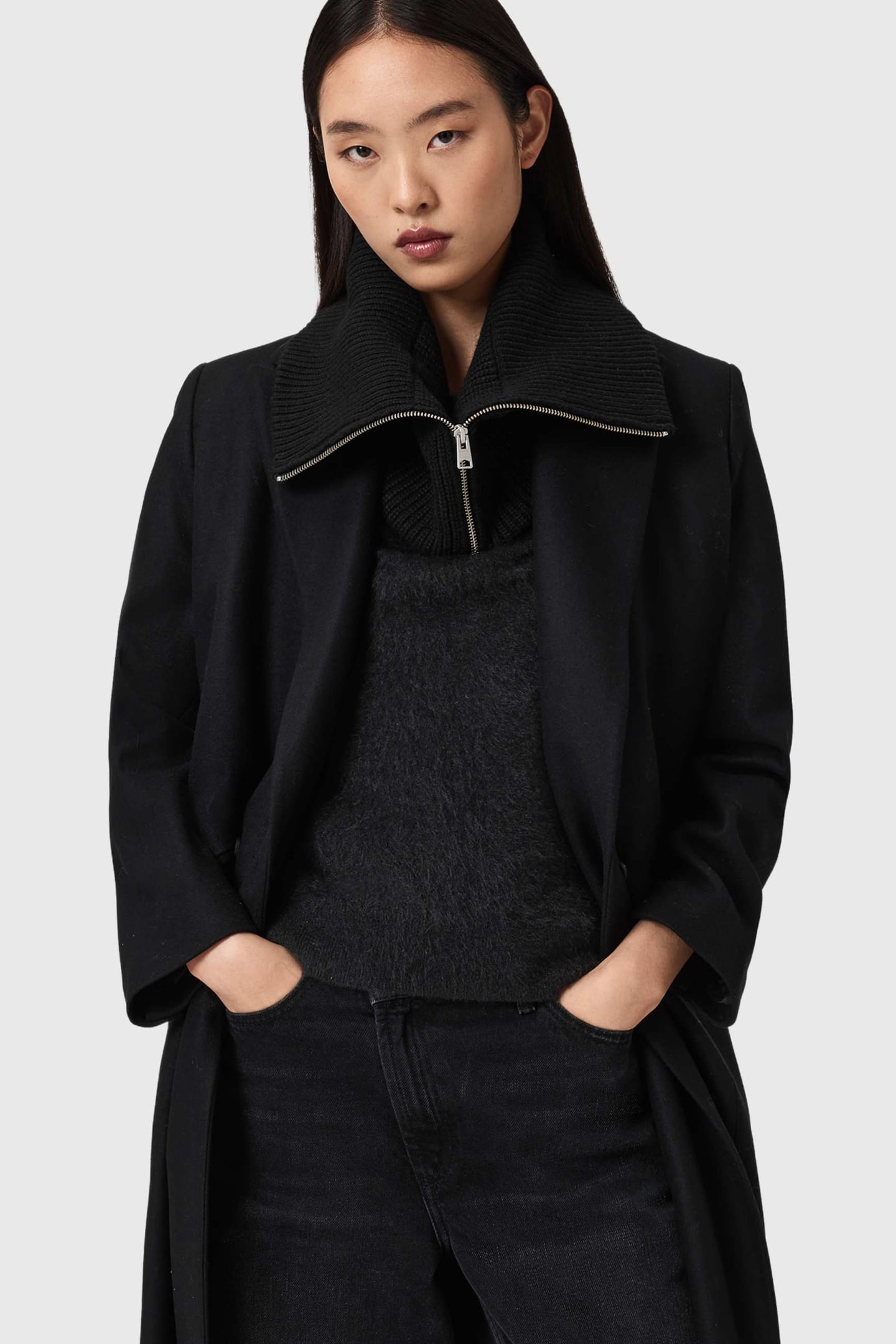 EFFIE SNOOD BLACK 1