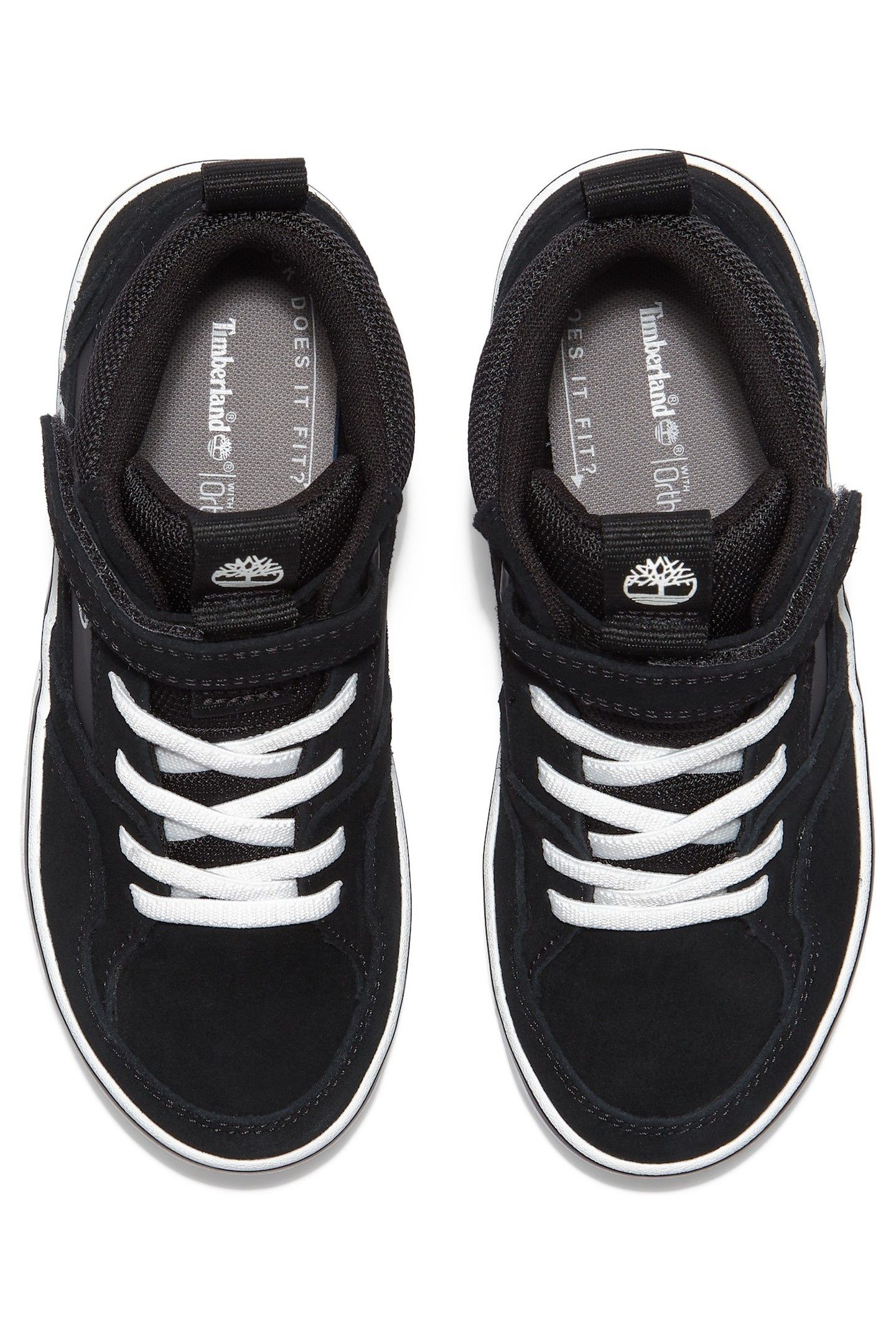 STONE JUMP MID HOOK & LOOP SNEAKER BLACK SUEDE 8