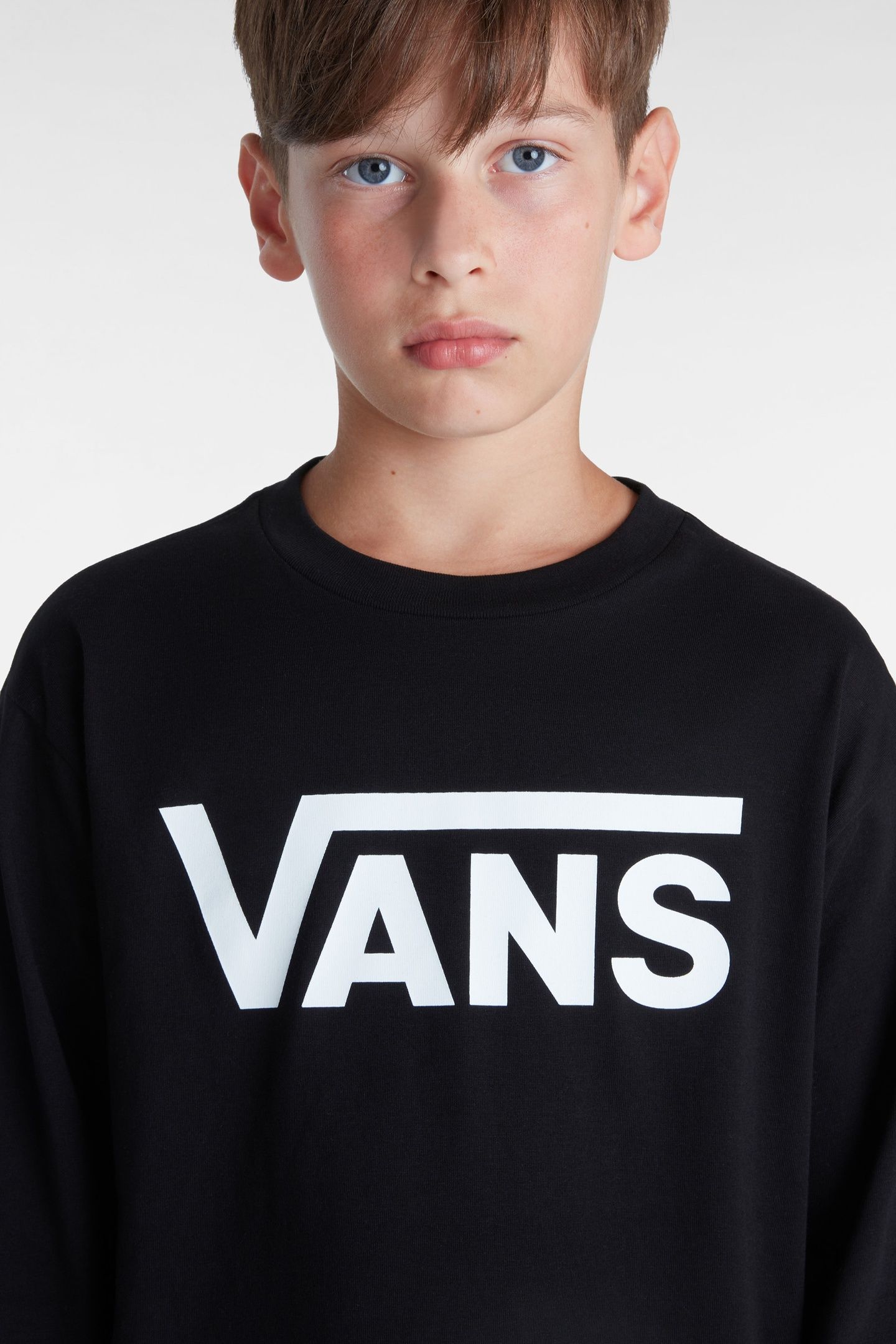 UNISEX CLASSIC LONGSLEEVE BLACK/WHITE 9