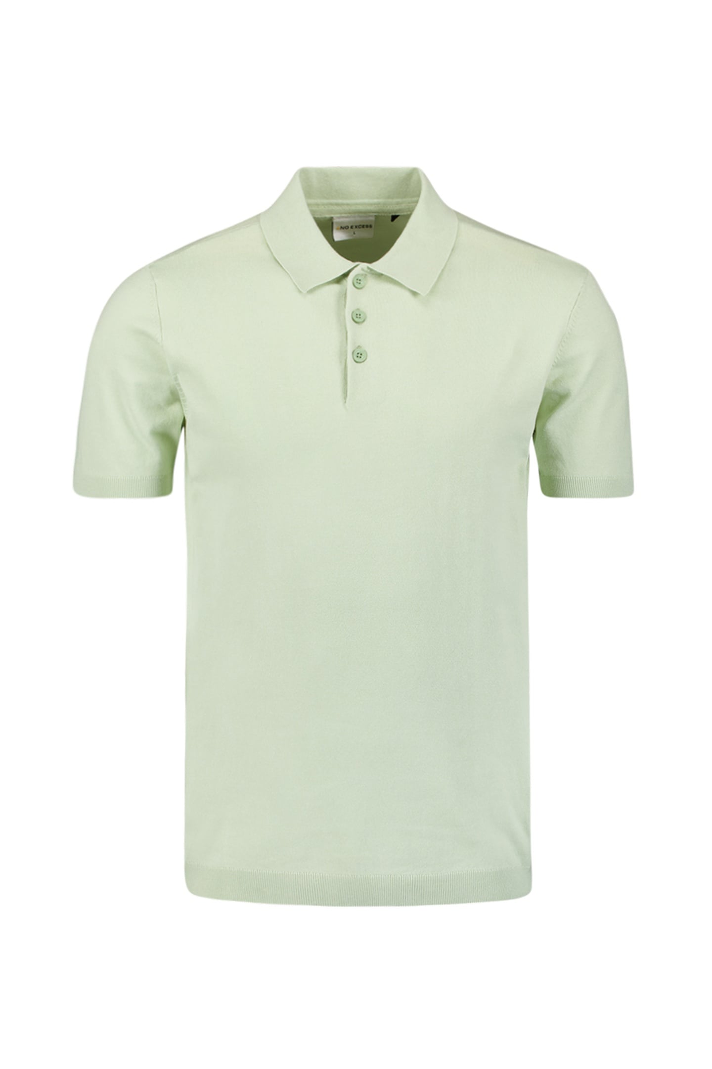 PULLOVER SHORT SLEEVE POLO BUTTON SOLID MINT 1