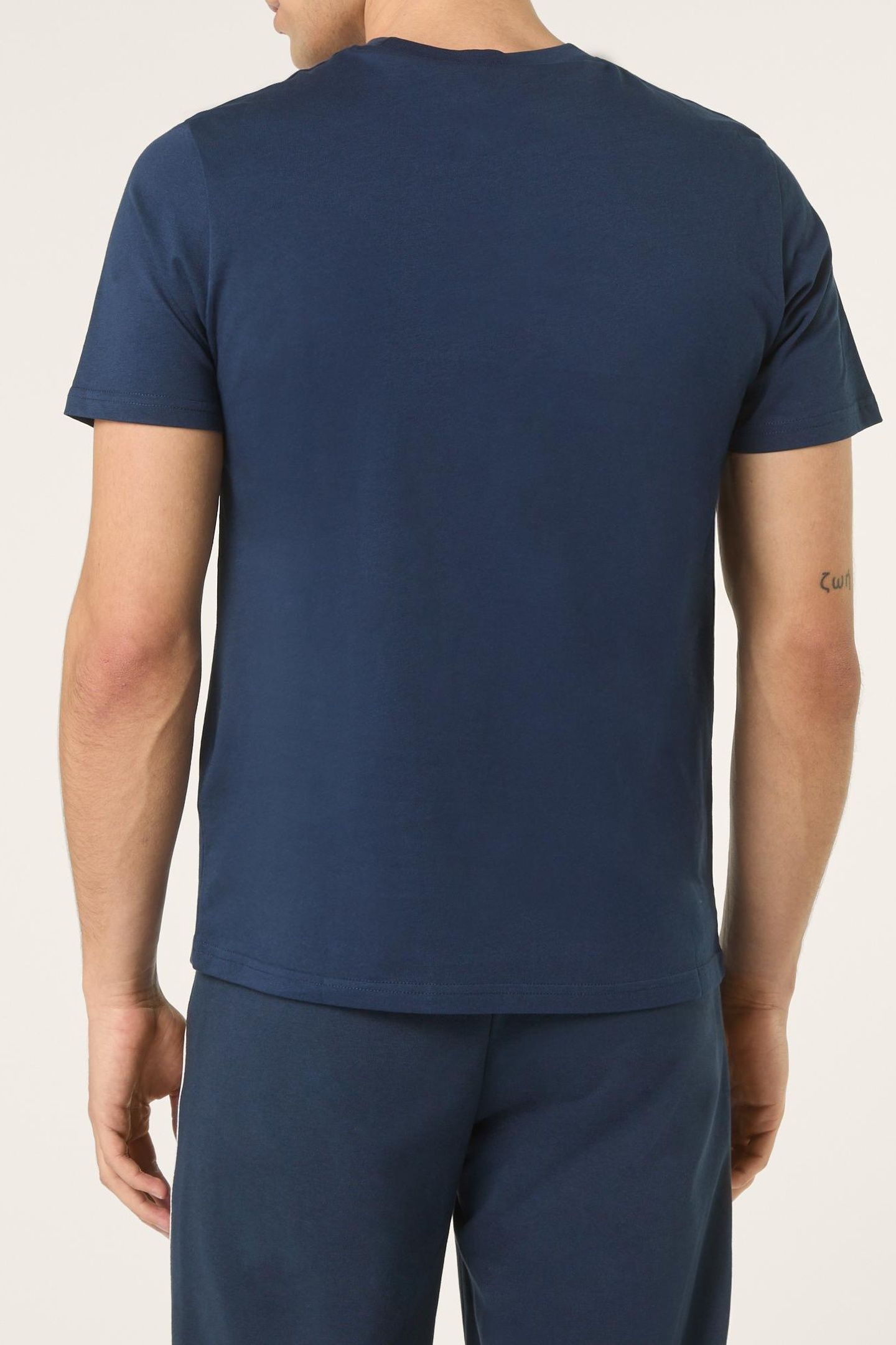 NARNALI REGULAR BLOCKED T-SHIRT BLACK IRIS 3