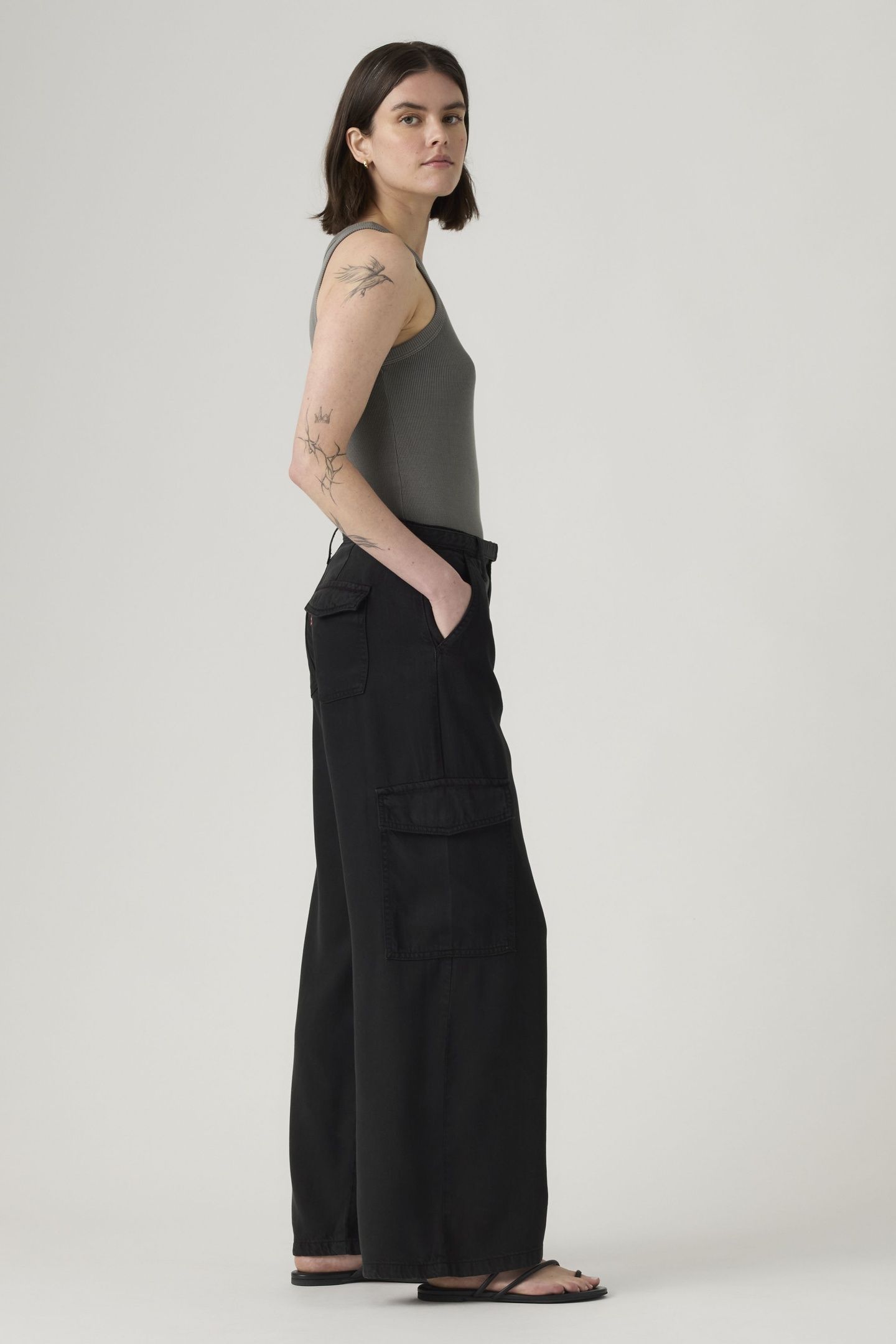 BAGGY DAD LIGHTWEIGHT CARGO PANTS 3