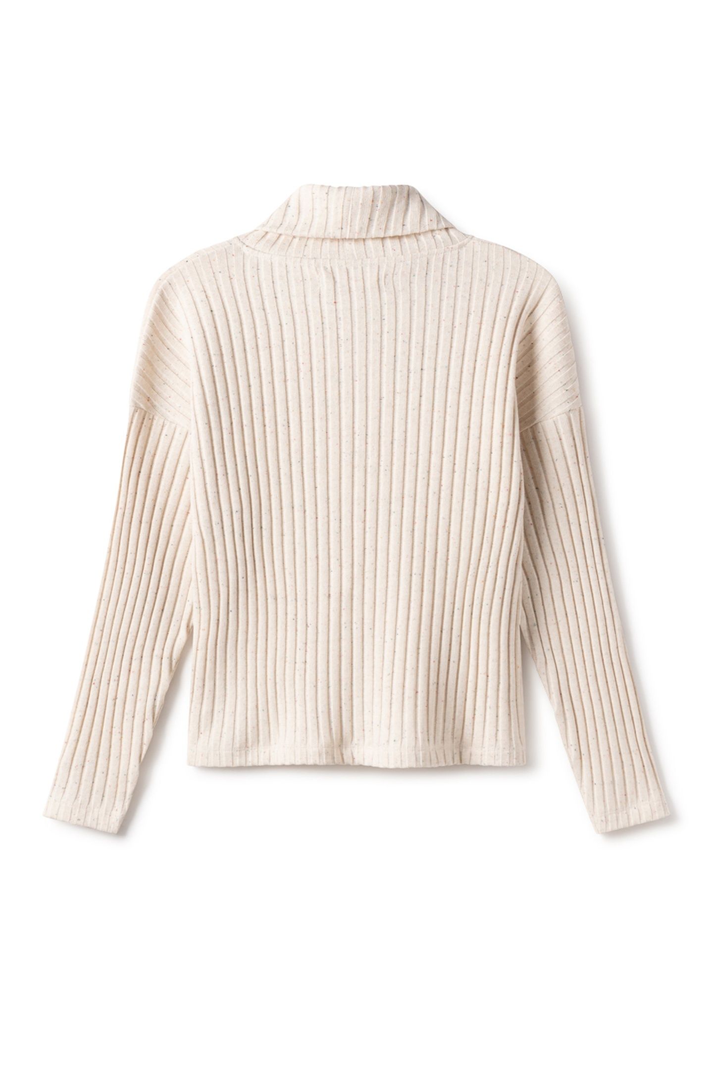 MALAITA SWEATSHIRT NATURAL WITH MULTICOLOUR NEPS 4