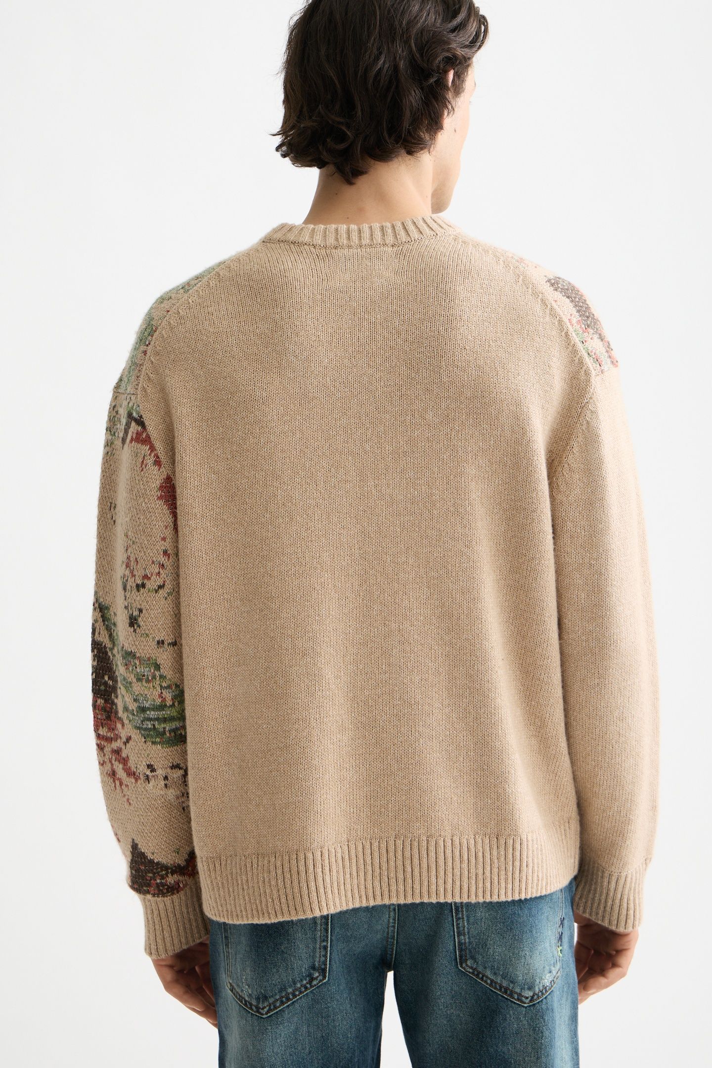 MOUNTAIN LOOSE FIT PULLOVER MOUNTAIN TANNIN AOP 2