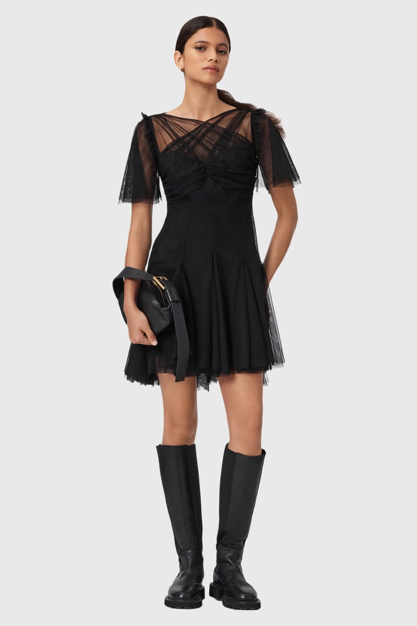 MADI DRESS BLACK 1