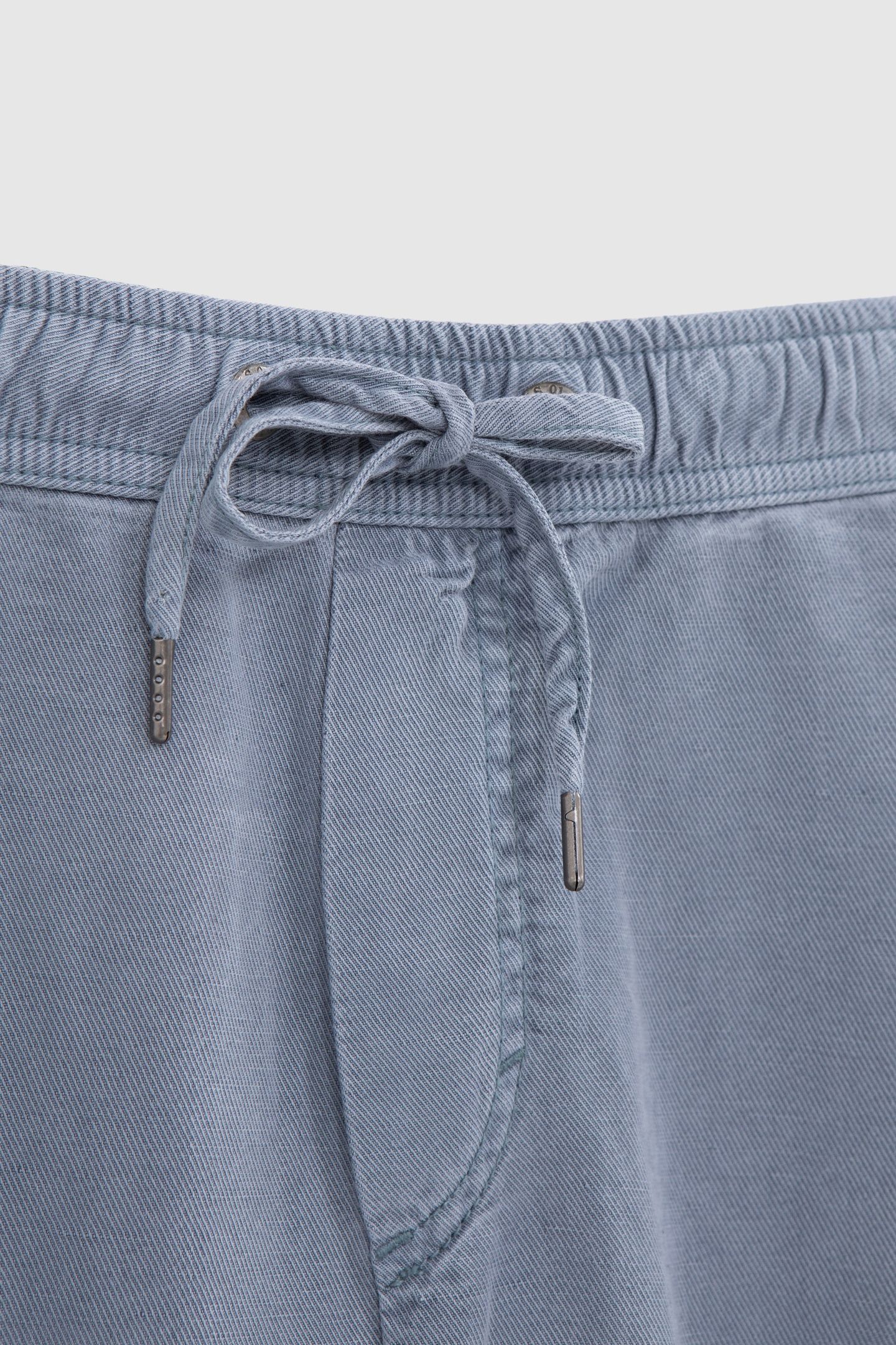 LIGHT BLUE LYOCELL® ELASTICATED WAIST JOGGERS 8