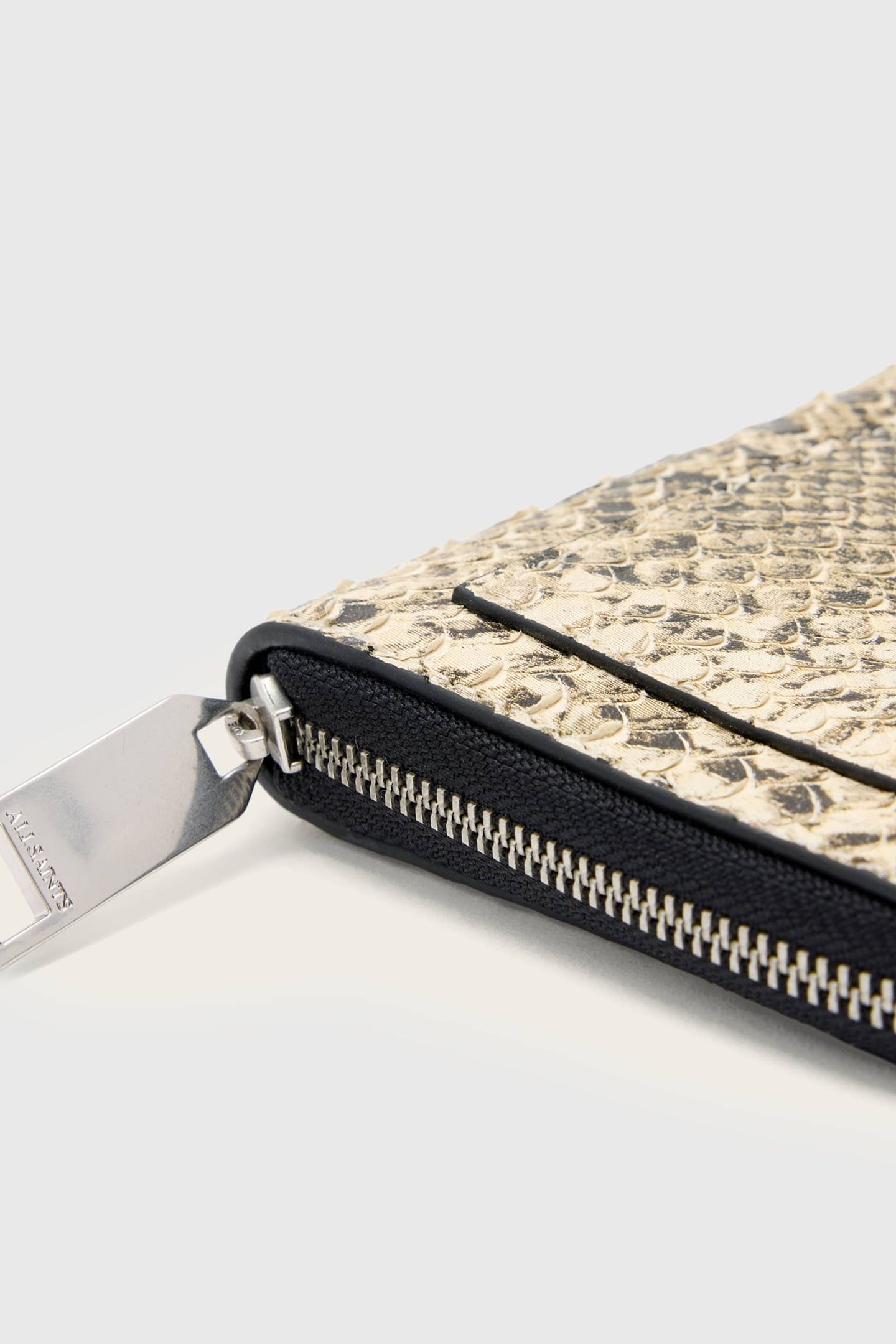LENA SNAKE WALLET DESERT WHITE 5