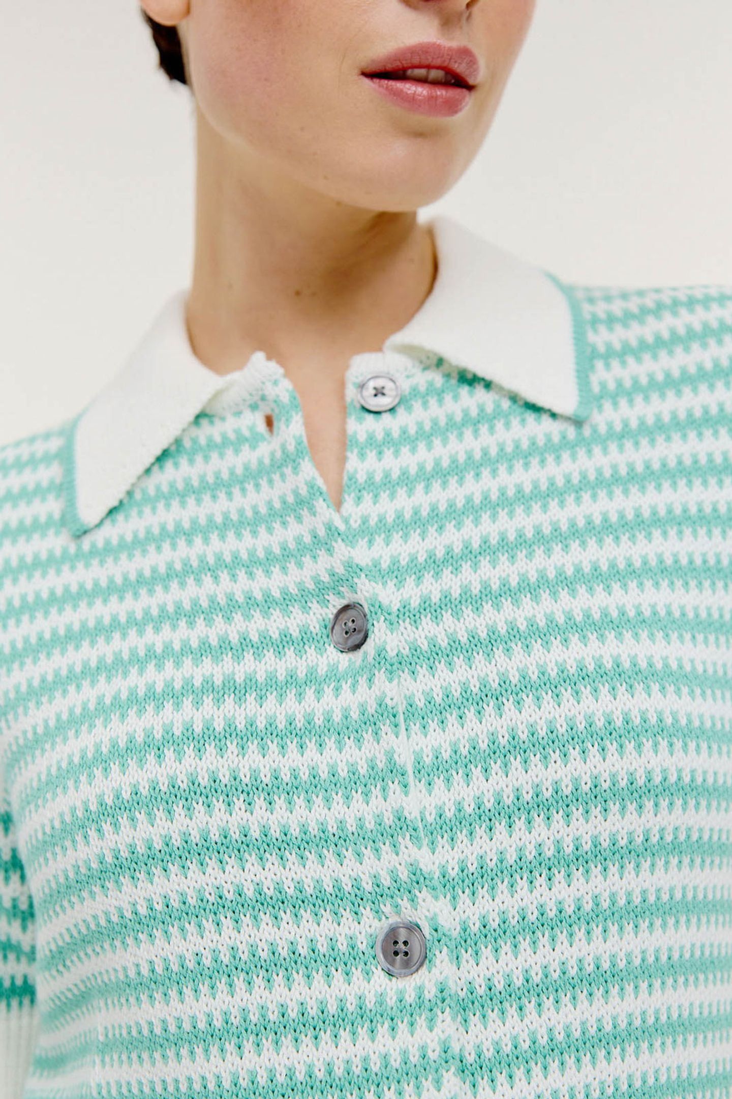 BASHA CARDIGAN WASABI GREEN 5