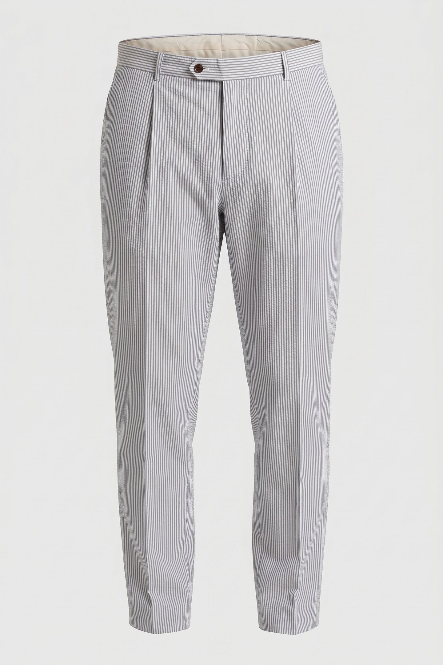 COTTON REGULAR TROUSERS GREY SSKR 5