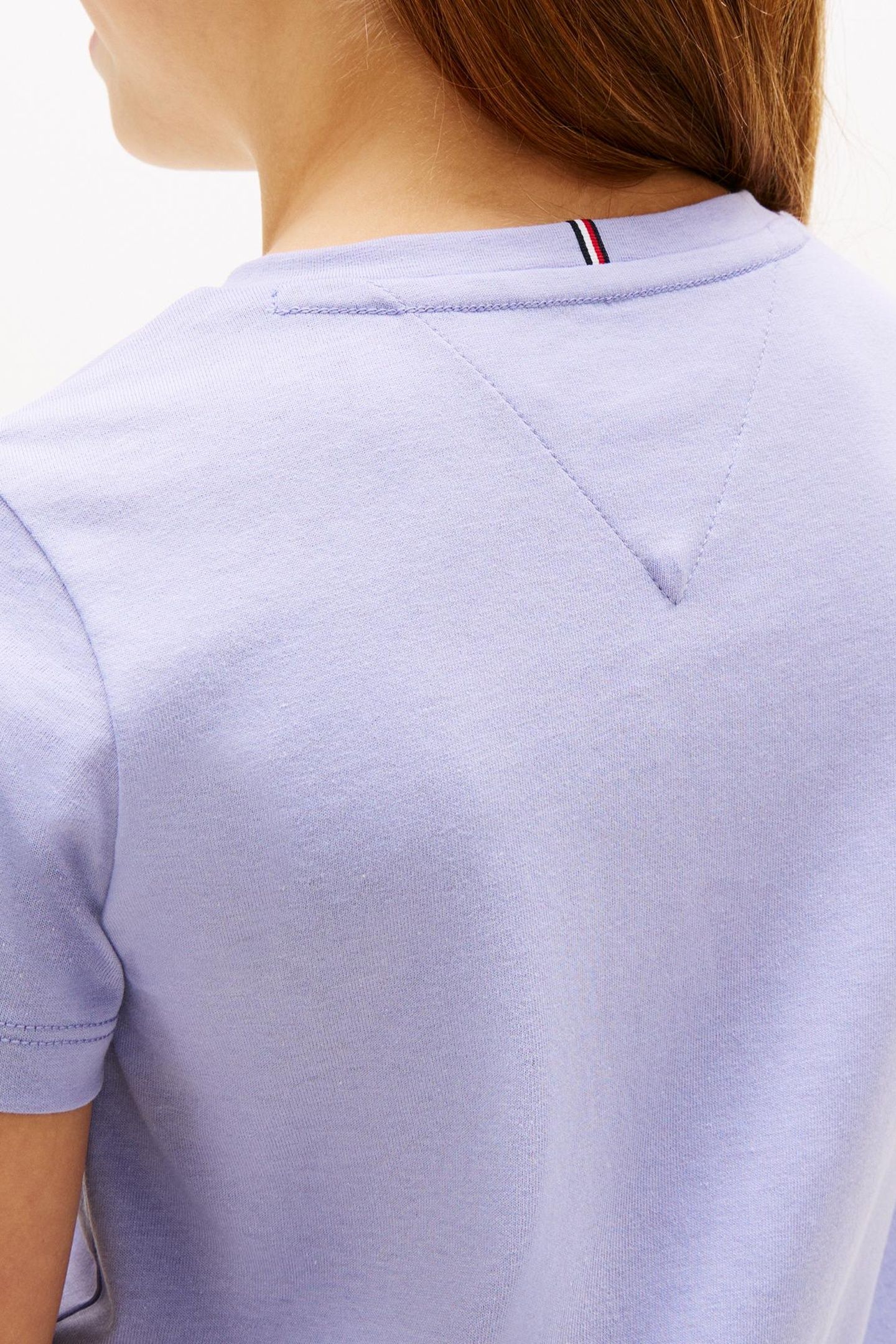 GIRLS TOMMY FOIL TEE SS PERIWINKLE DUSK 5