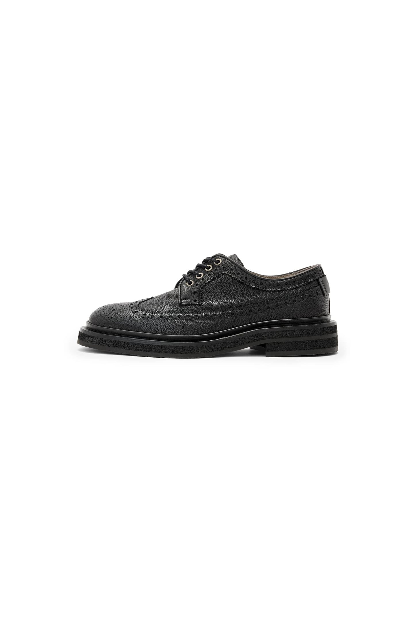 ESCHER BROGUE BLACK GRAIN 2