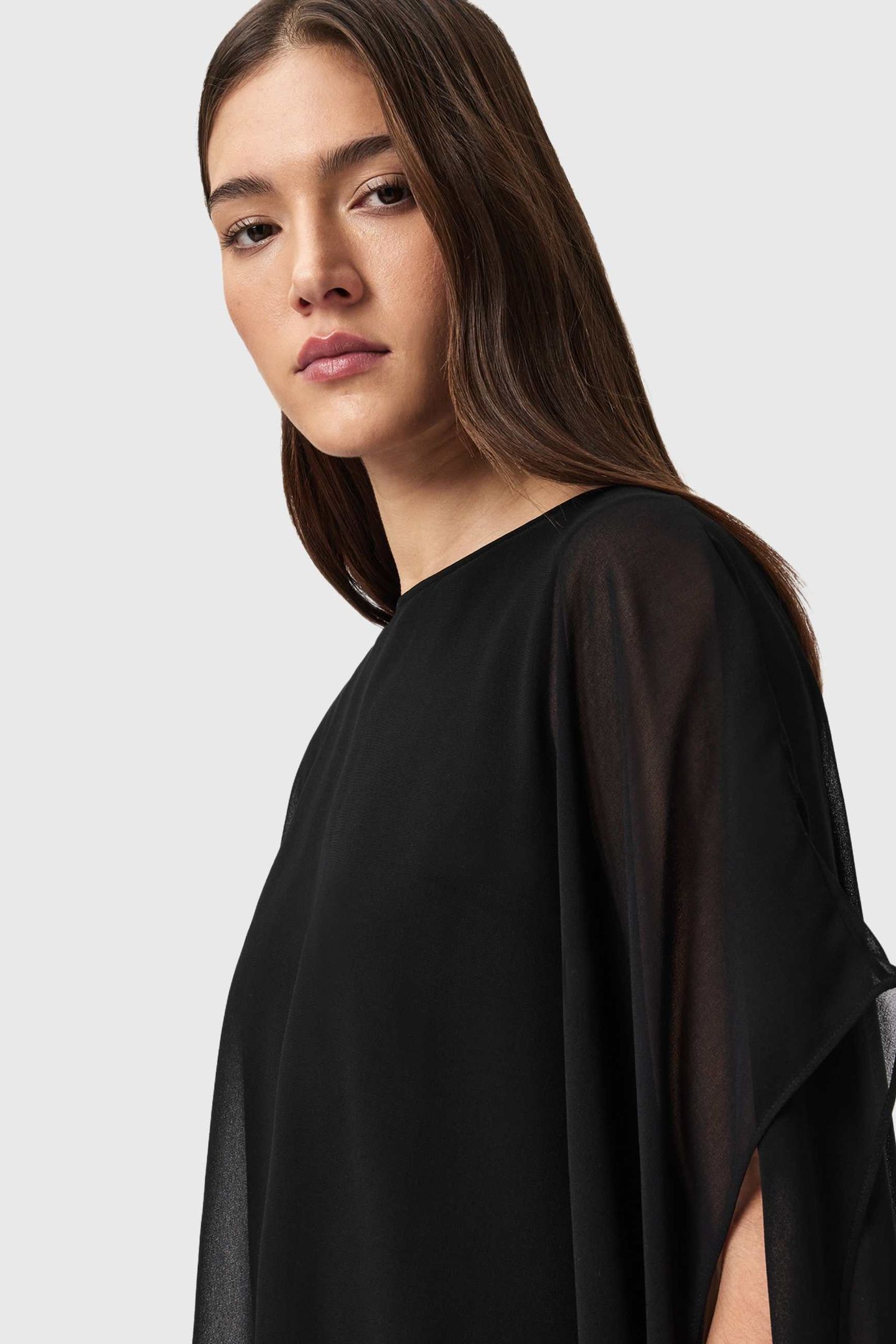JAMIE SHEER TOP BLACK 9