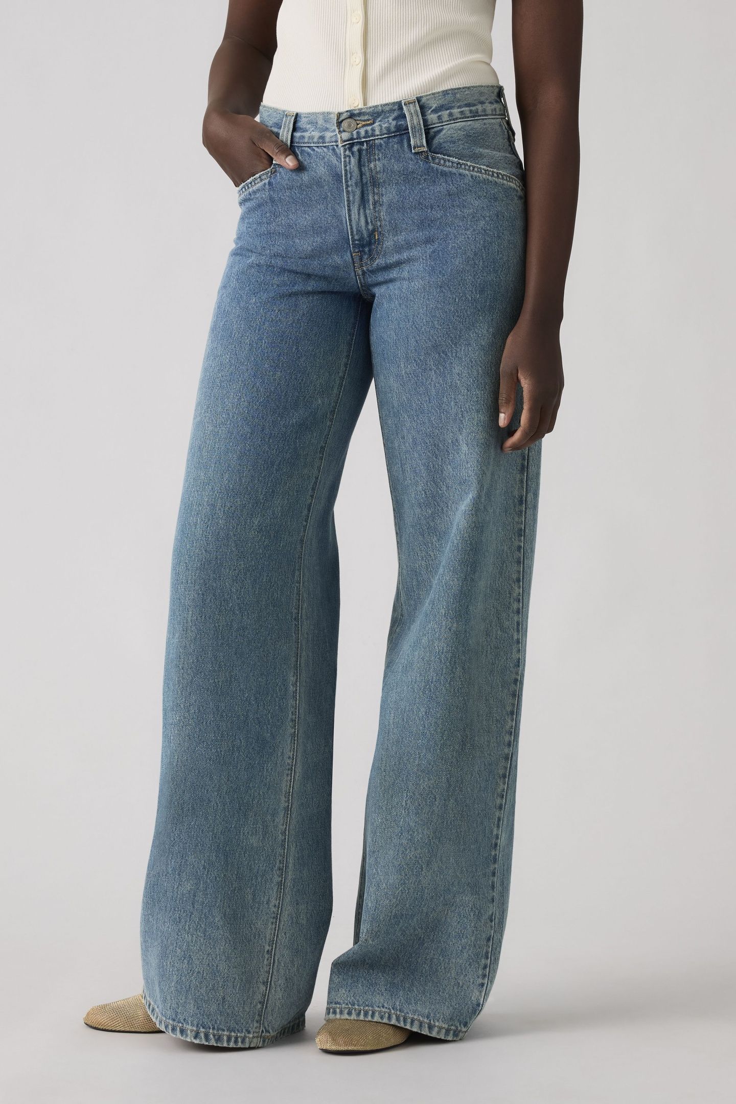 94 BAGGY WIDE LEG JEANS 5