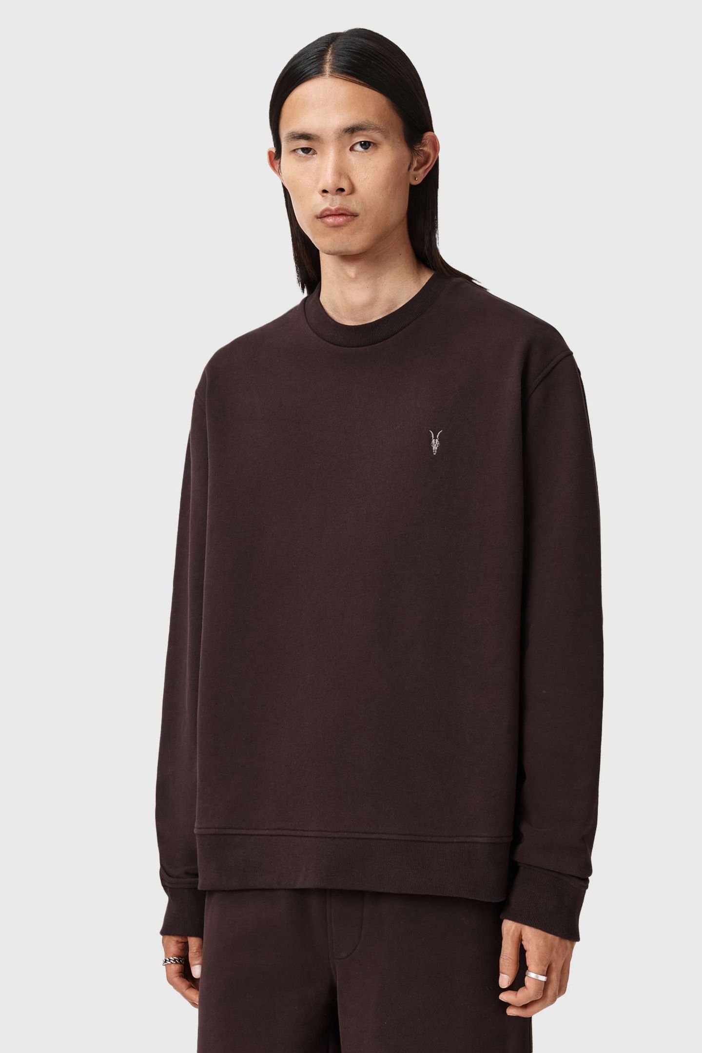 ASHER CREW PLUM BROWN 2