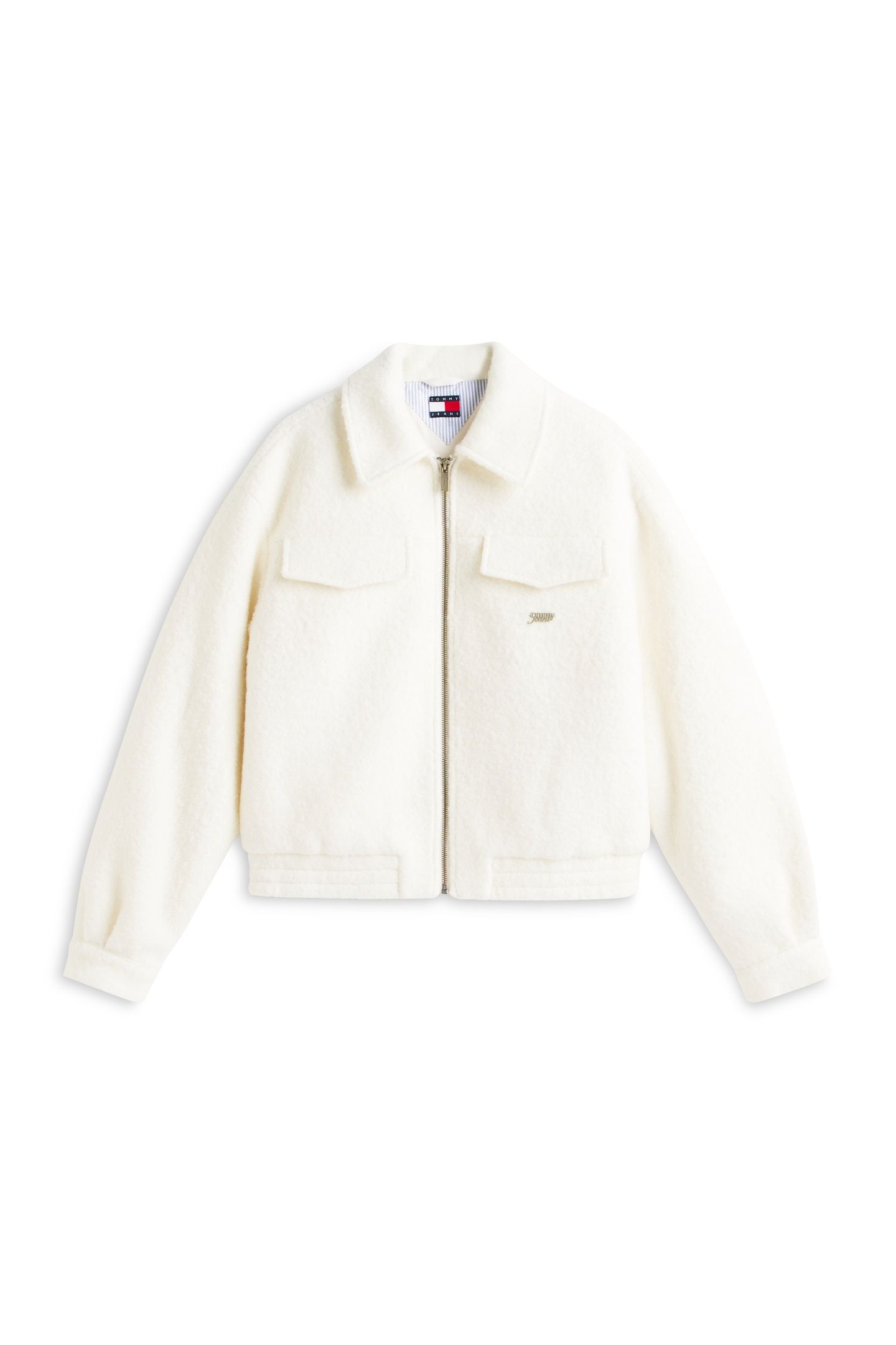 OVS WOOL ZIP JACKET ANCIENT WHITE 3