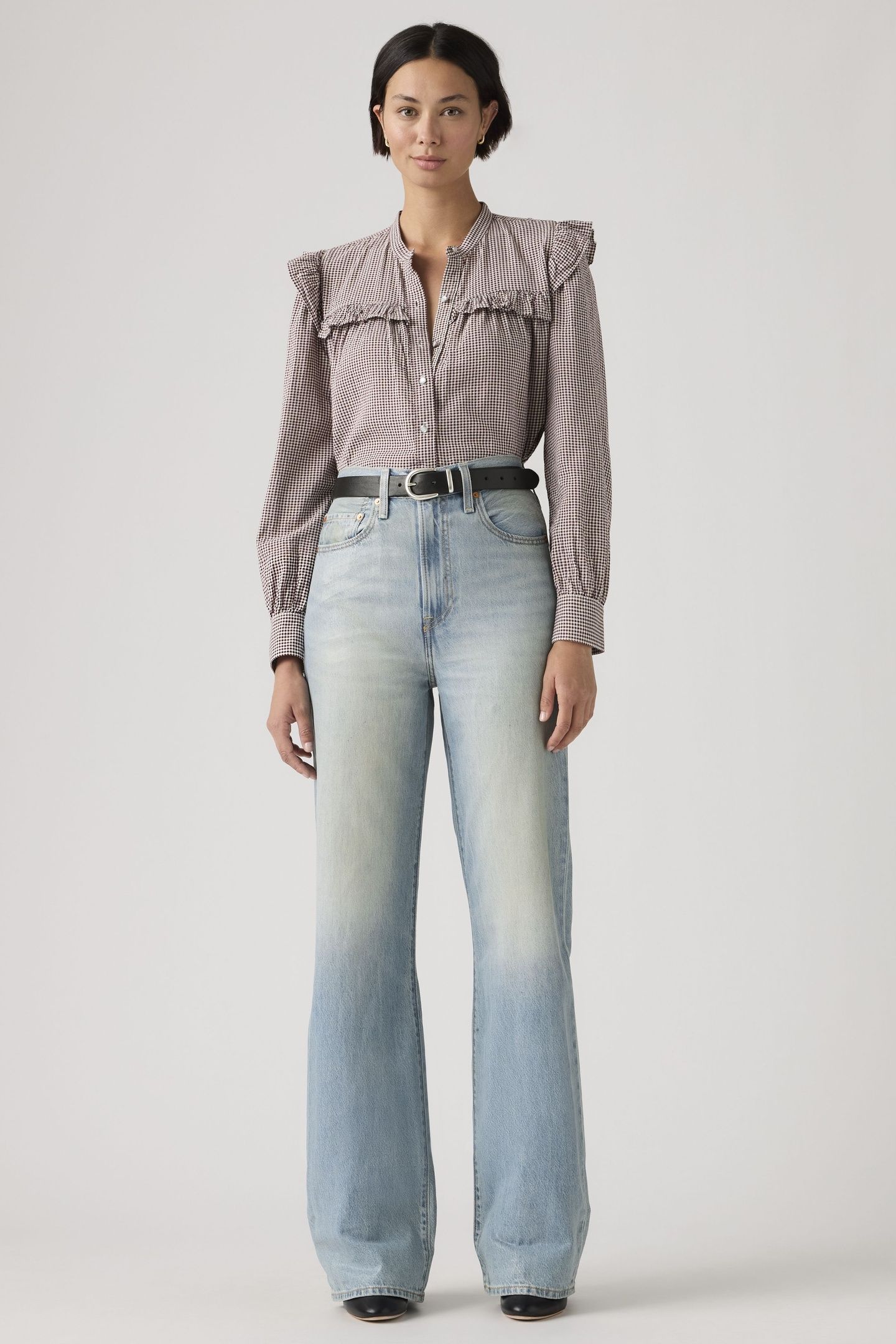 RIBCAGE WIDE LEG LIGHTWEIGHT JEANS 2