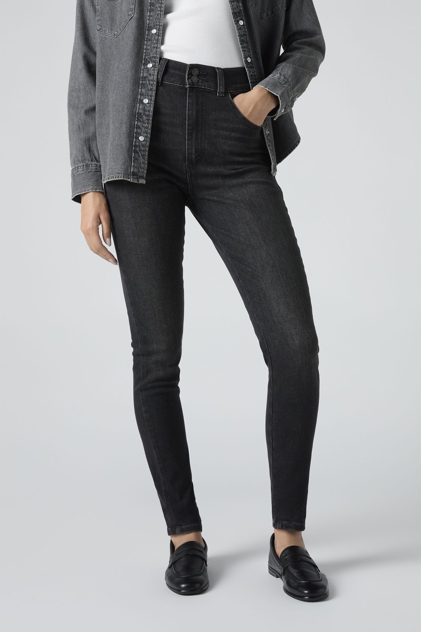RETRO HIGH SKINNY JEANS 5