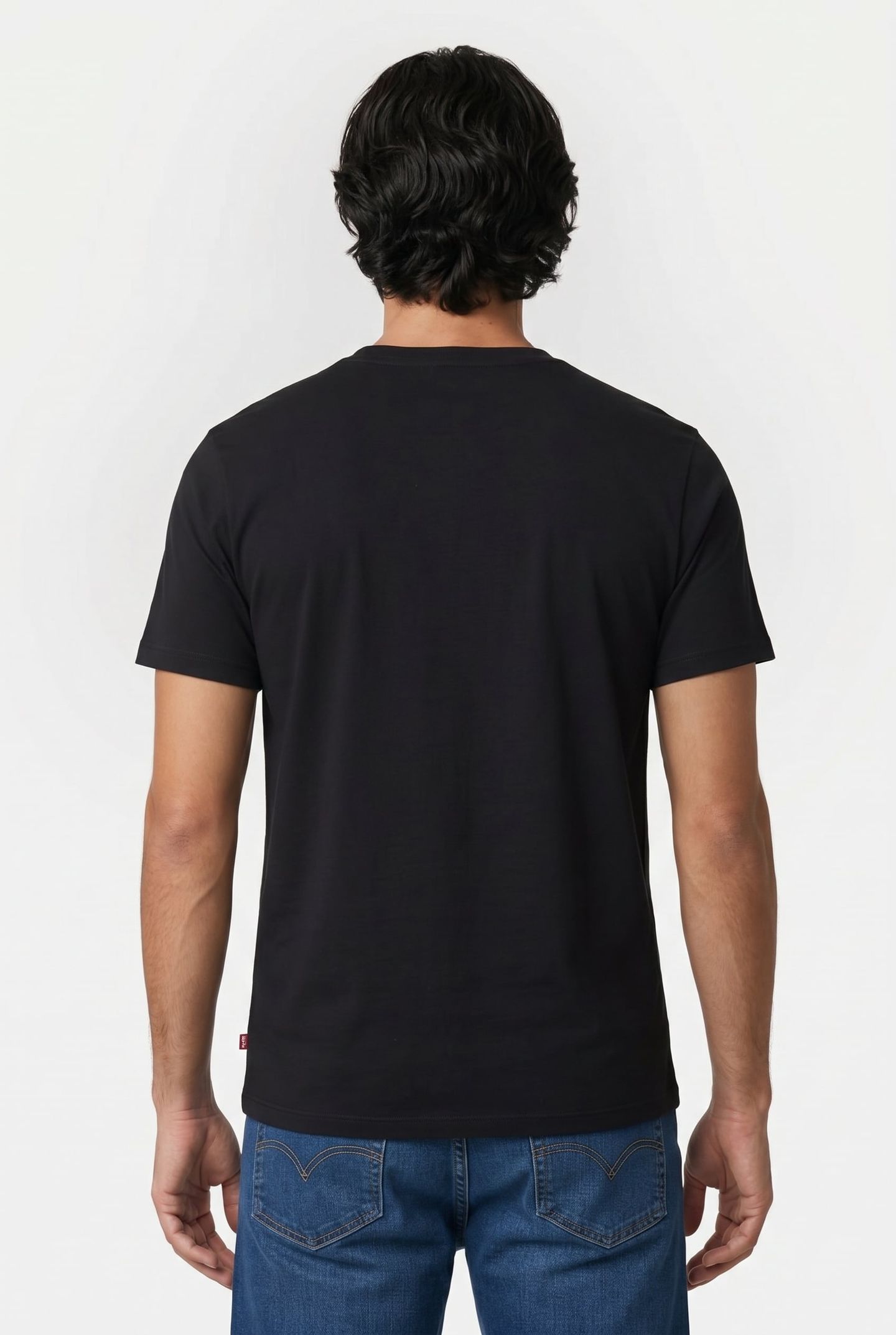 LSEGRAPHIC CREWNECK TE OUTLINE BW RED L 2