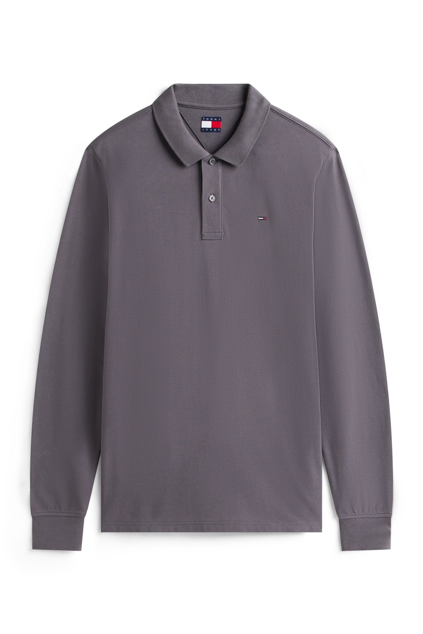 SLIM PLACKET POLO WASHED BLACK 4