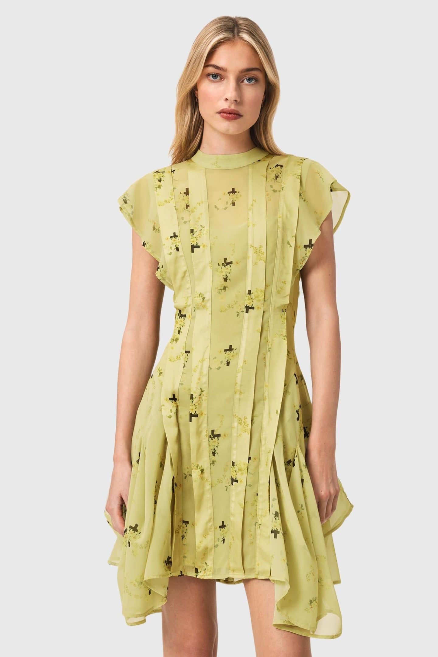 FLEUR DRESS EMPOLI YELLOW 2