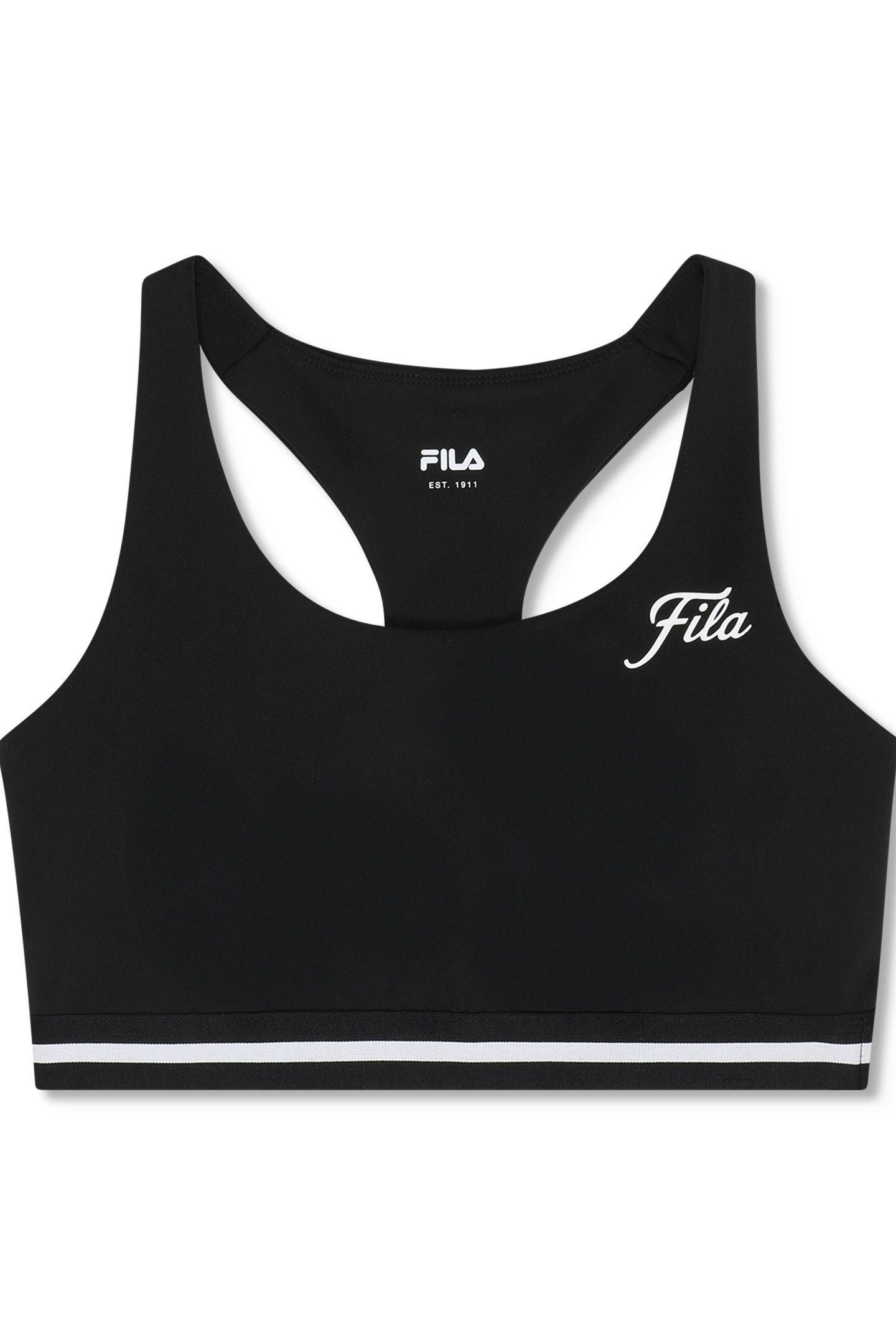 LUNATA GRAPHIC TAPED BRA TOP BLACK 4