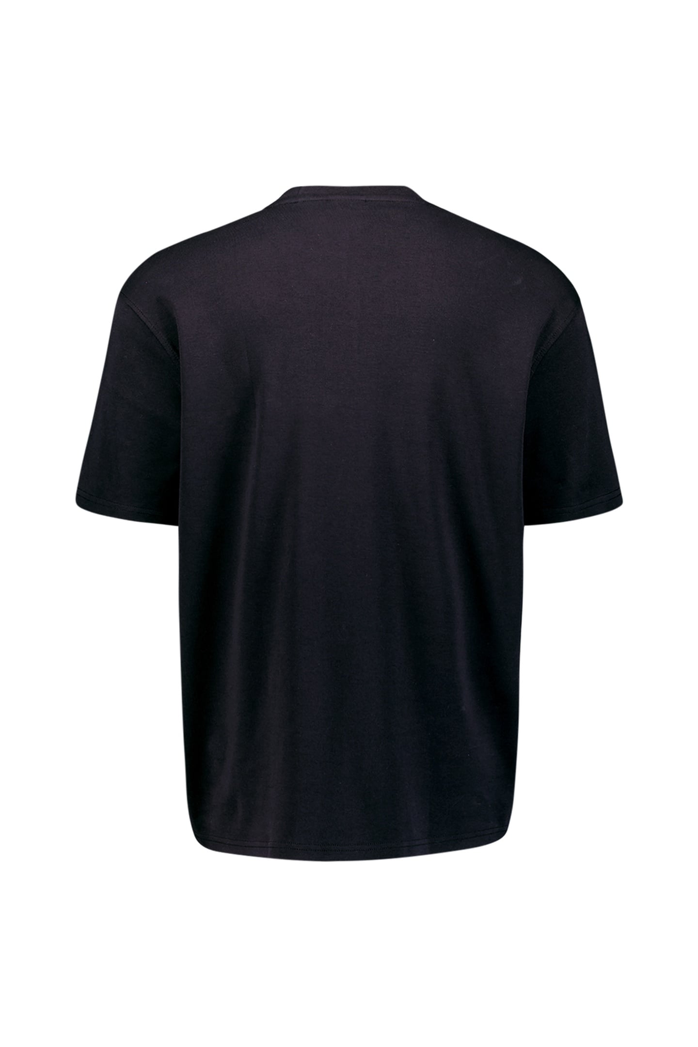 T-SHIRT CREWNECK SOLID HEAVY INTERLOCK BLACK 5