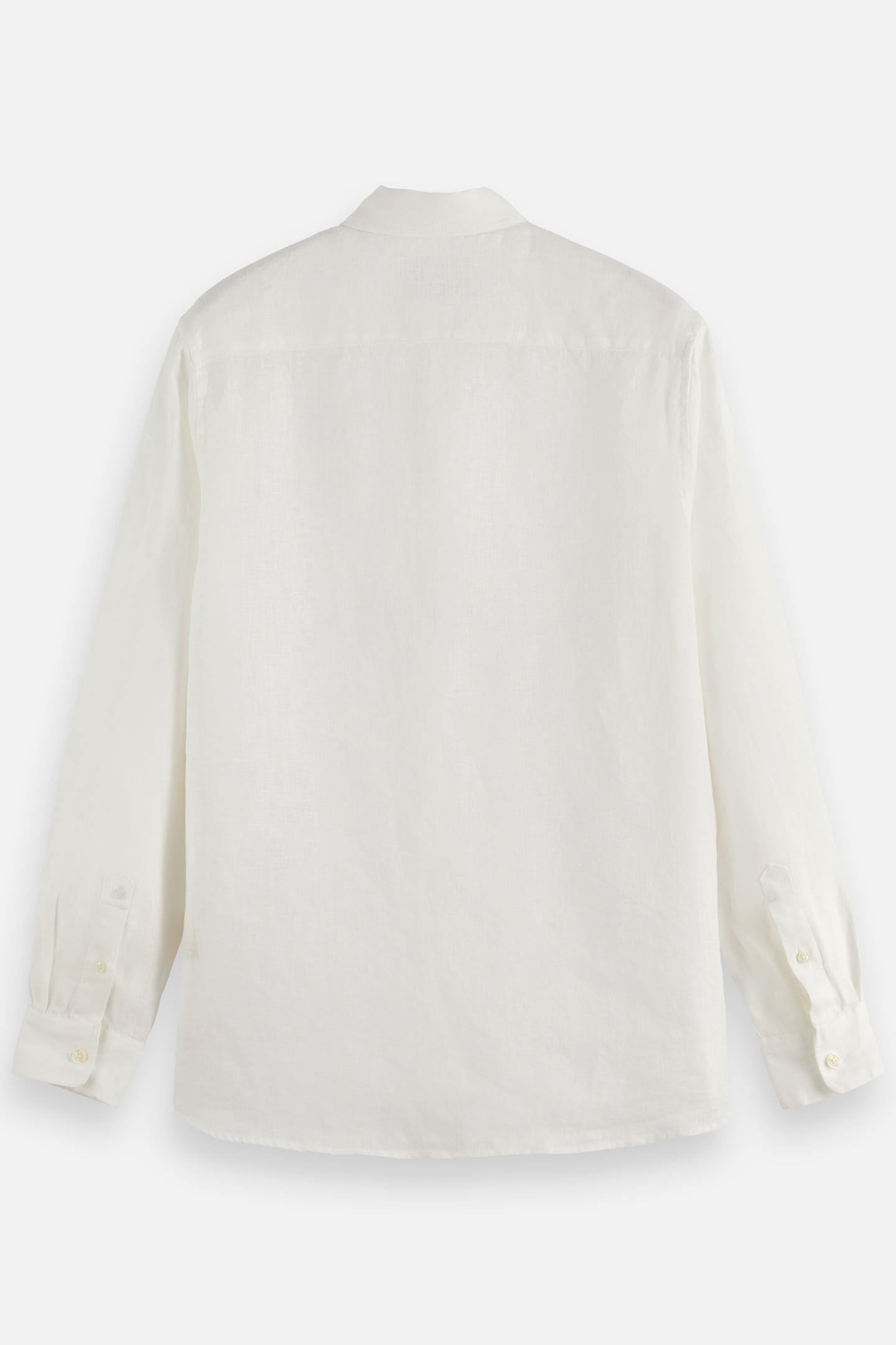 NOS LINEN REGULAR-FIT SHIRT OFF WHITE 5