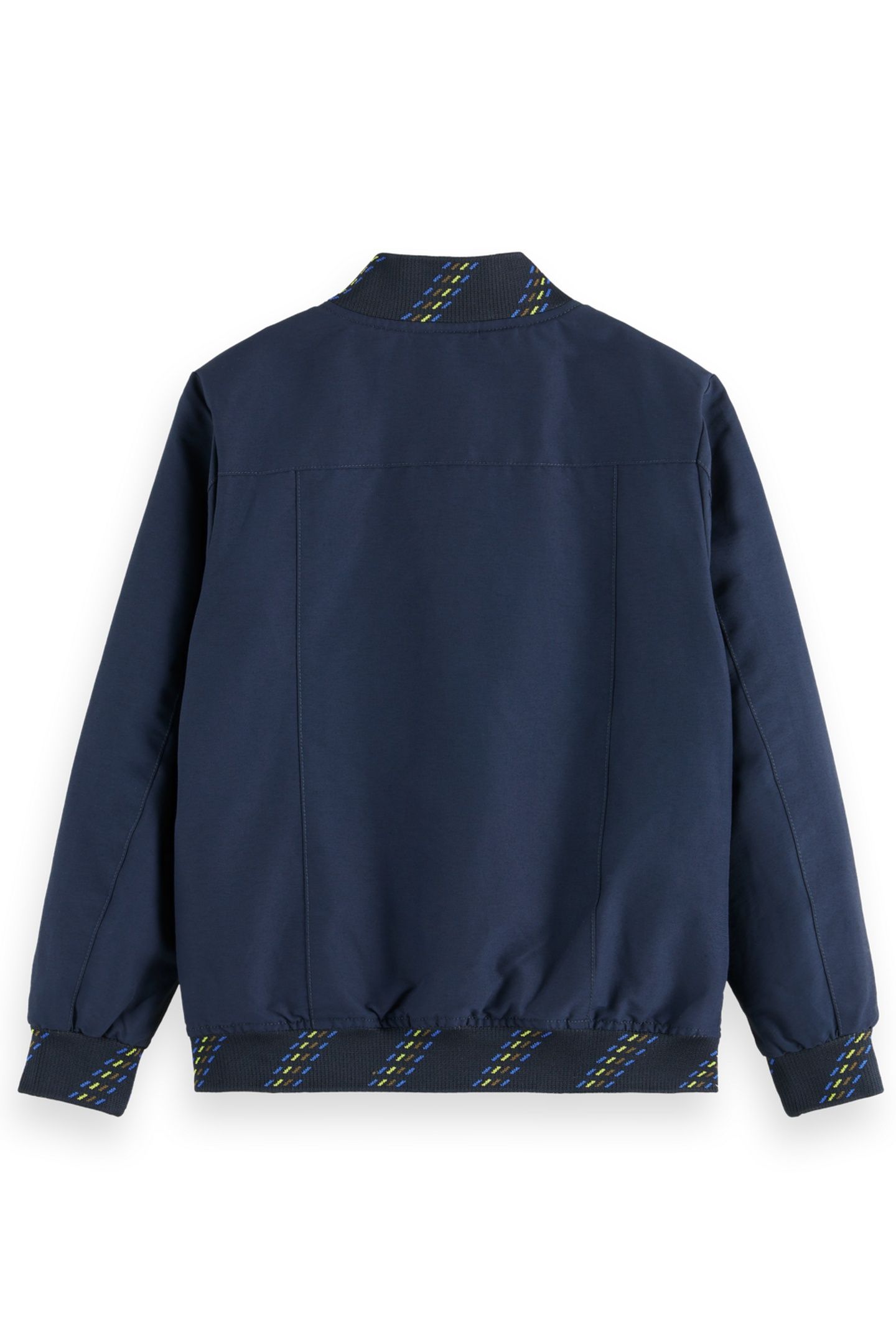 BOY LIGHTWEIGHT JACKET WITH COLOURFUL RIB TIPPING NIGHT 2