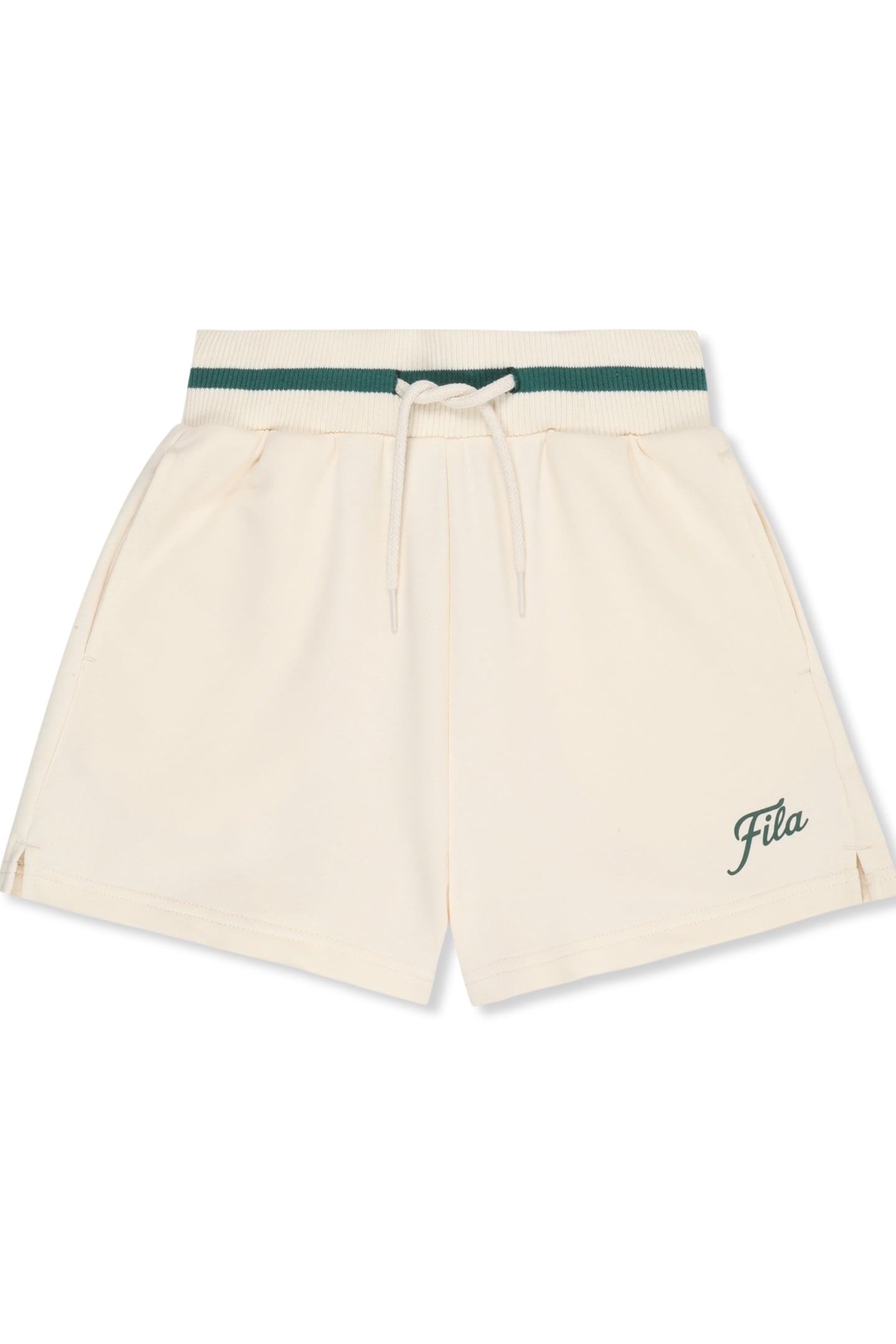 MARLIA RELAXED GRAPHIC SWEAT SHORTS EGRET 1