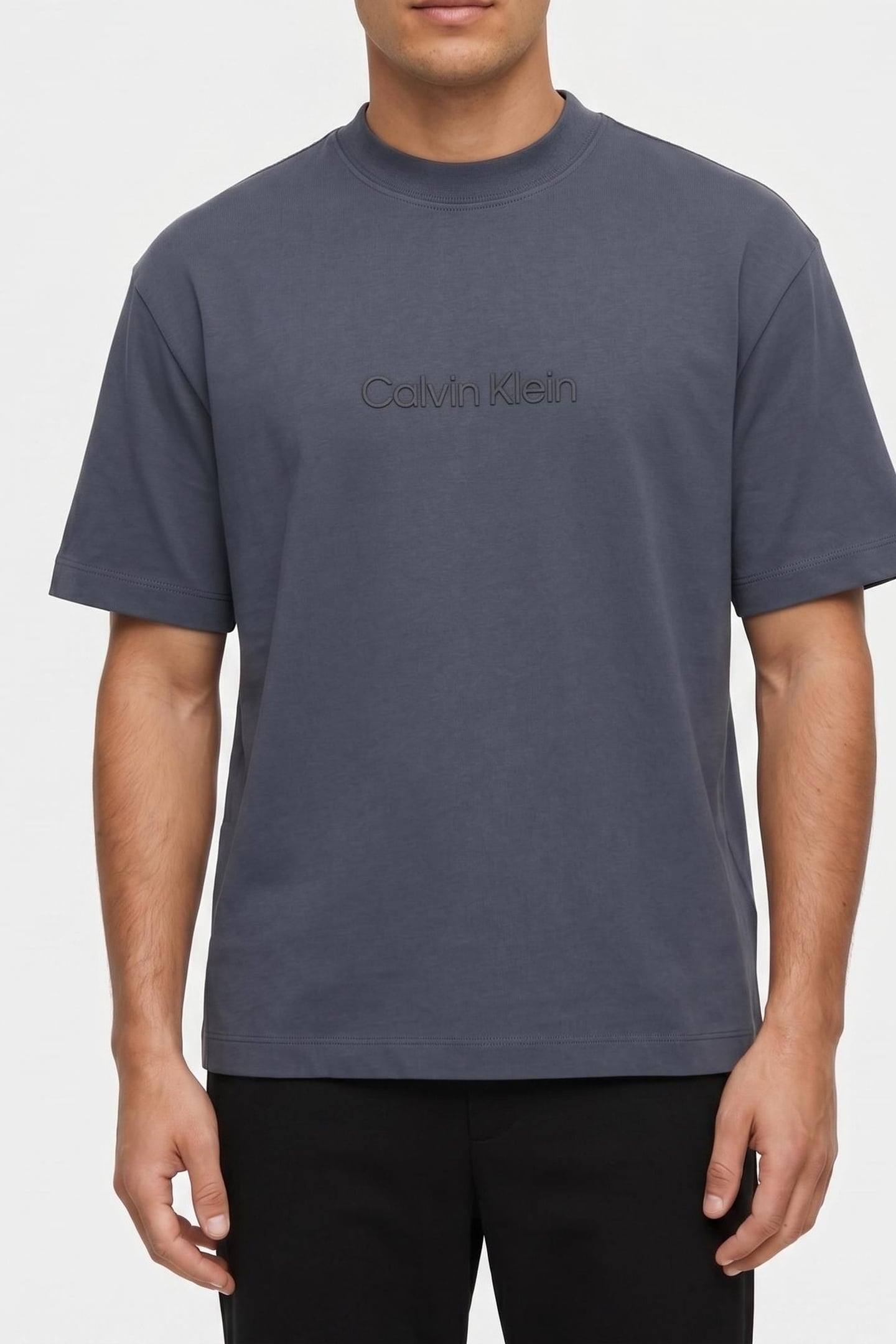 SS RELAXED STANDARD LOGO T-SHIRT ANCHOR NAVY 1