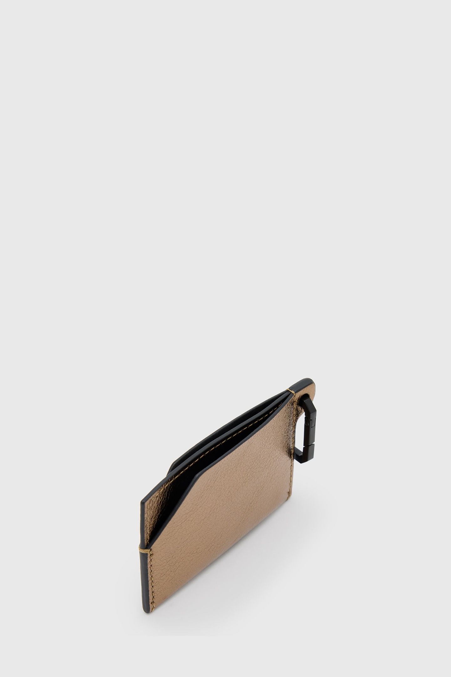 HEX CARDHOLDER WARM BRASS 3