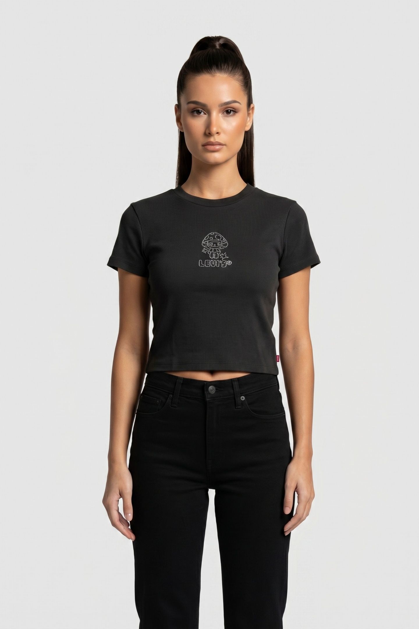 ESSENTIAL SPORTY TEE PIRATE BLACK 1