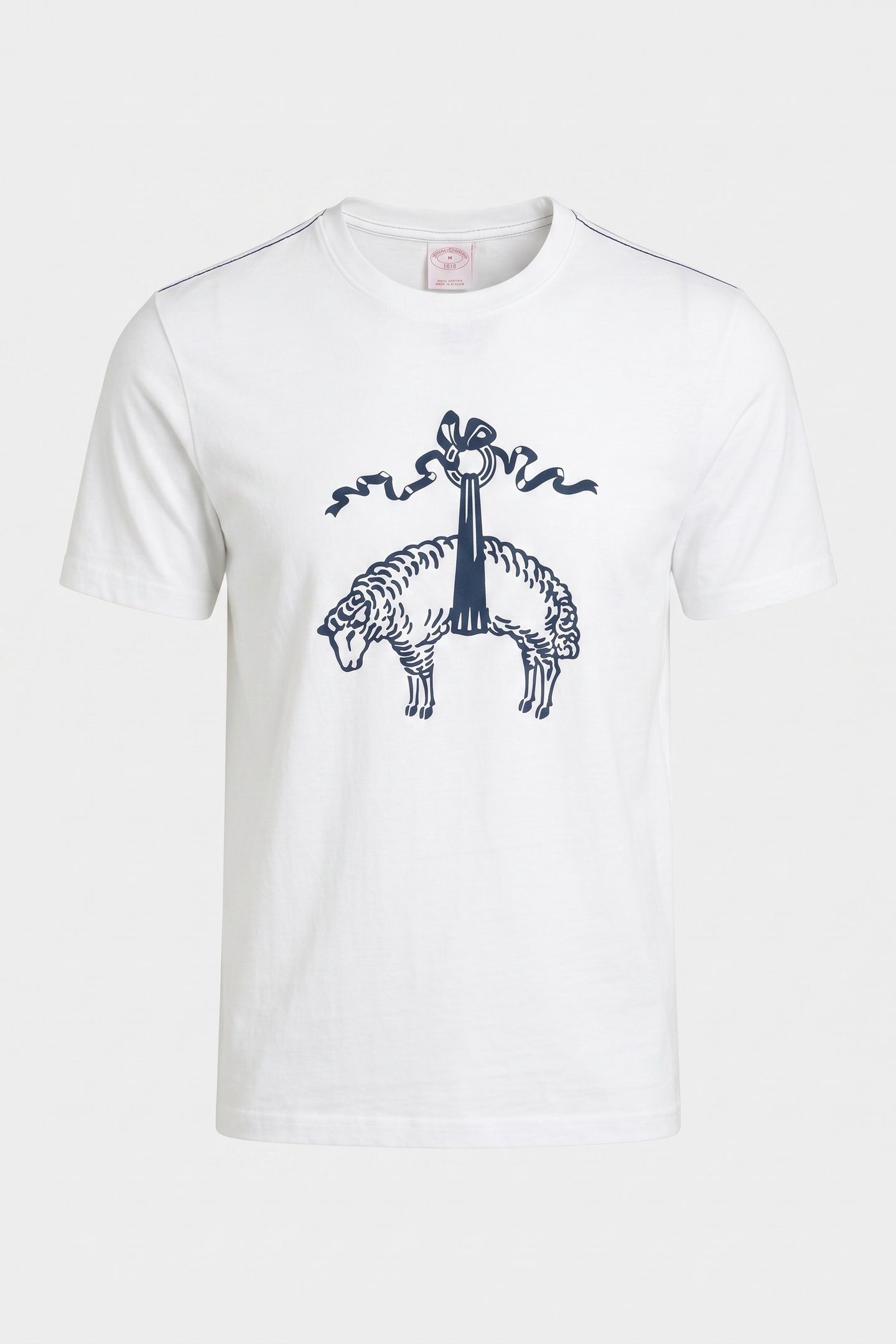 COTTON T-SHIRT OPEN WHITE 6