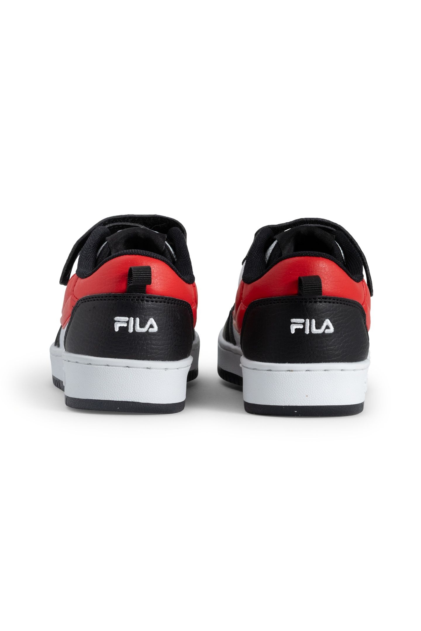 REGA NF VELCRO KIDS BLACK-FILA RED 5