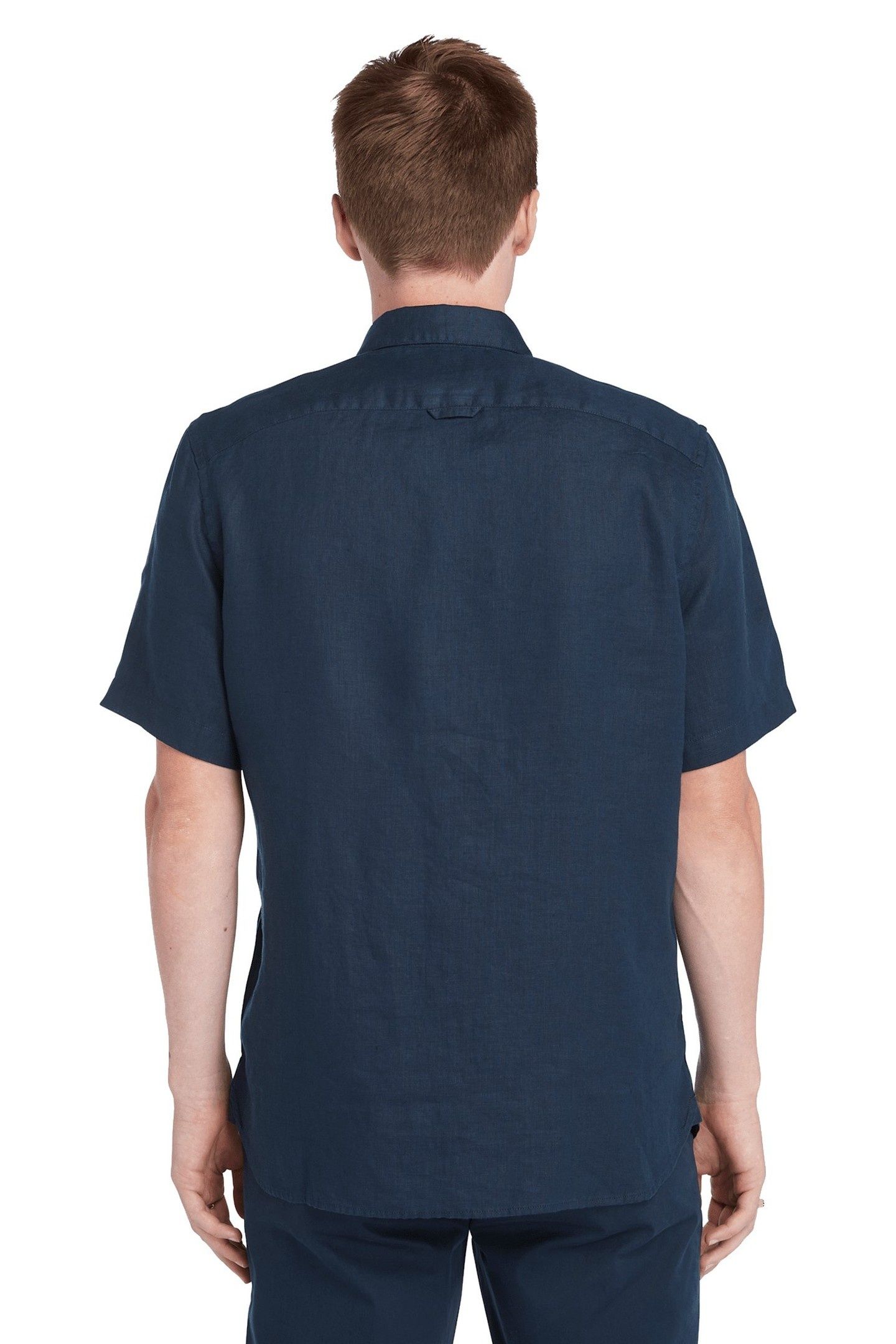 MILL BROOK LINEN SHORT SLEEVE SHIRT DARK SAPPHIRE 4
