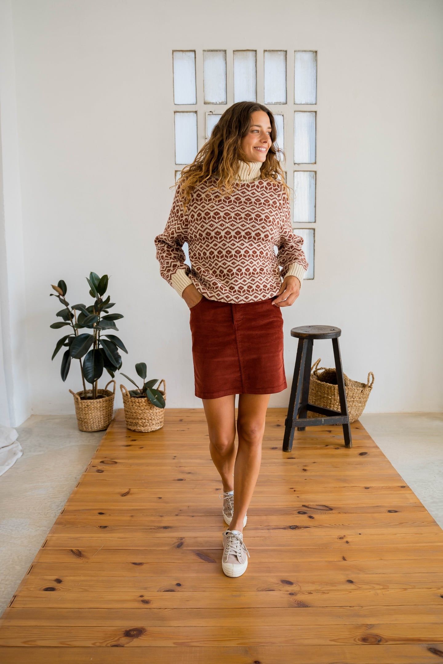 UVITA SKIRT TOFFEE 1