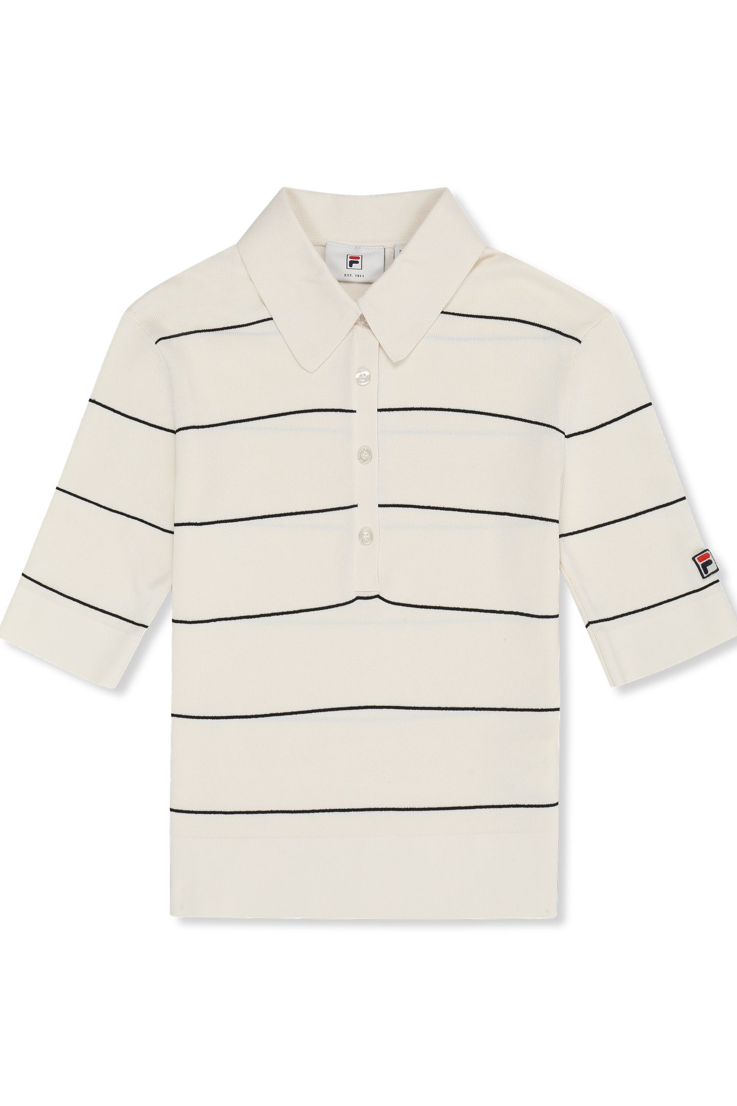 MONTECARLO SLIM FINE KNITTED POLO SHIRT EGRET 4