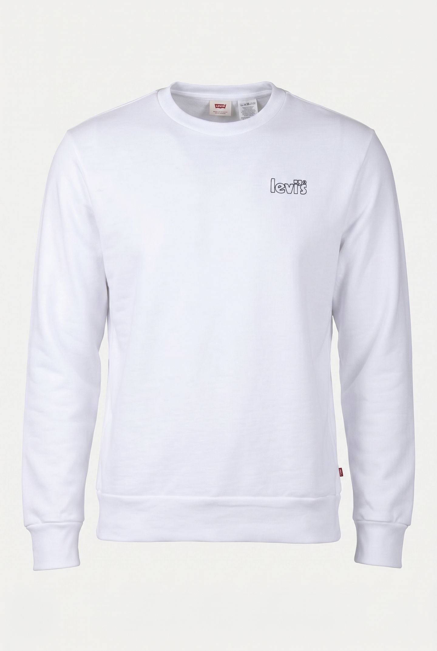 GRAPHIC SWEATSHIRT POSTER OUTLINE WHITE 3