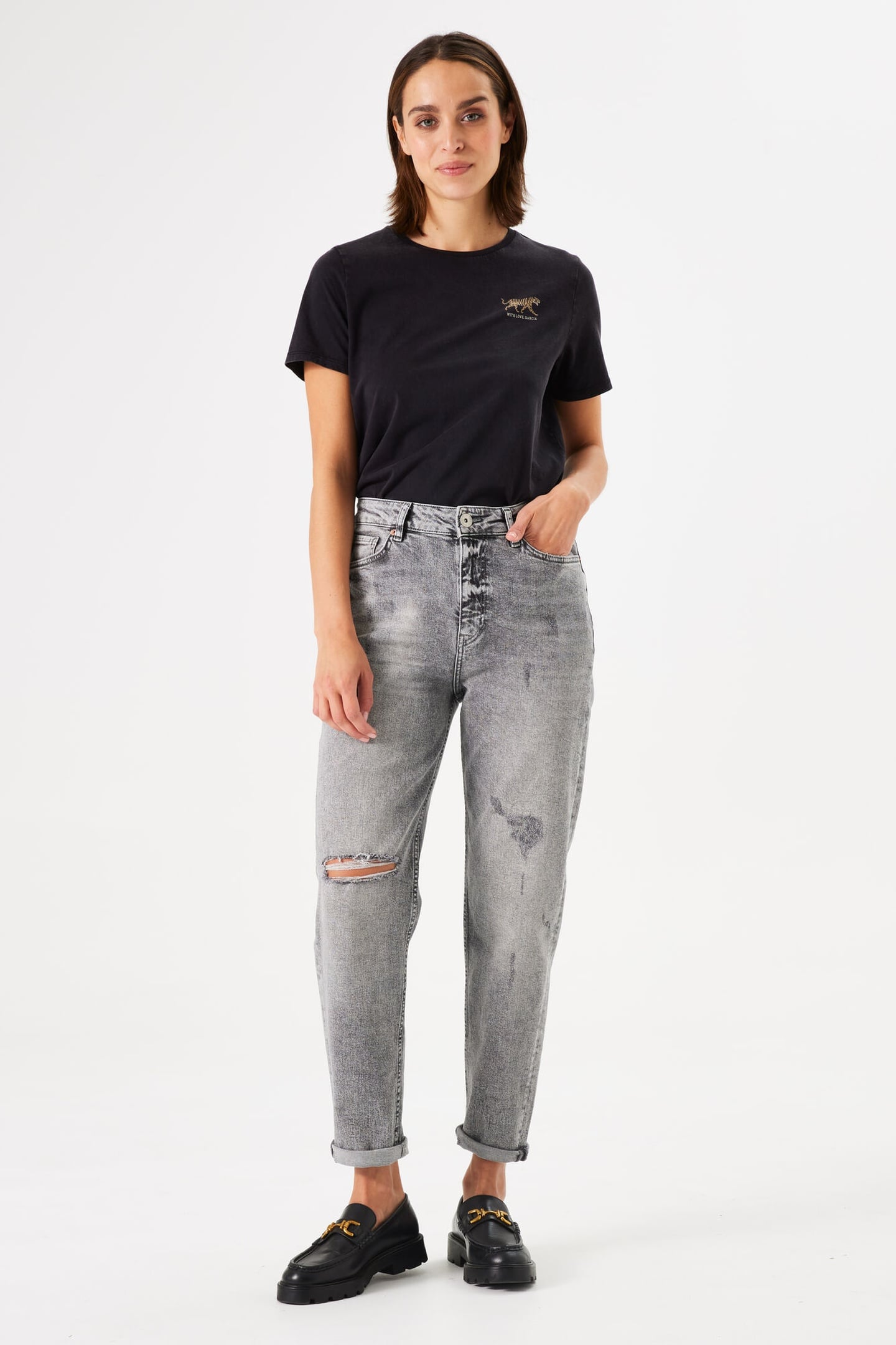 ISABELLA PANTS DENIM MEDIUM USED 1