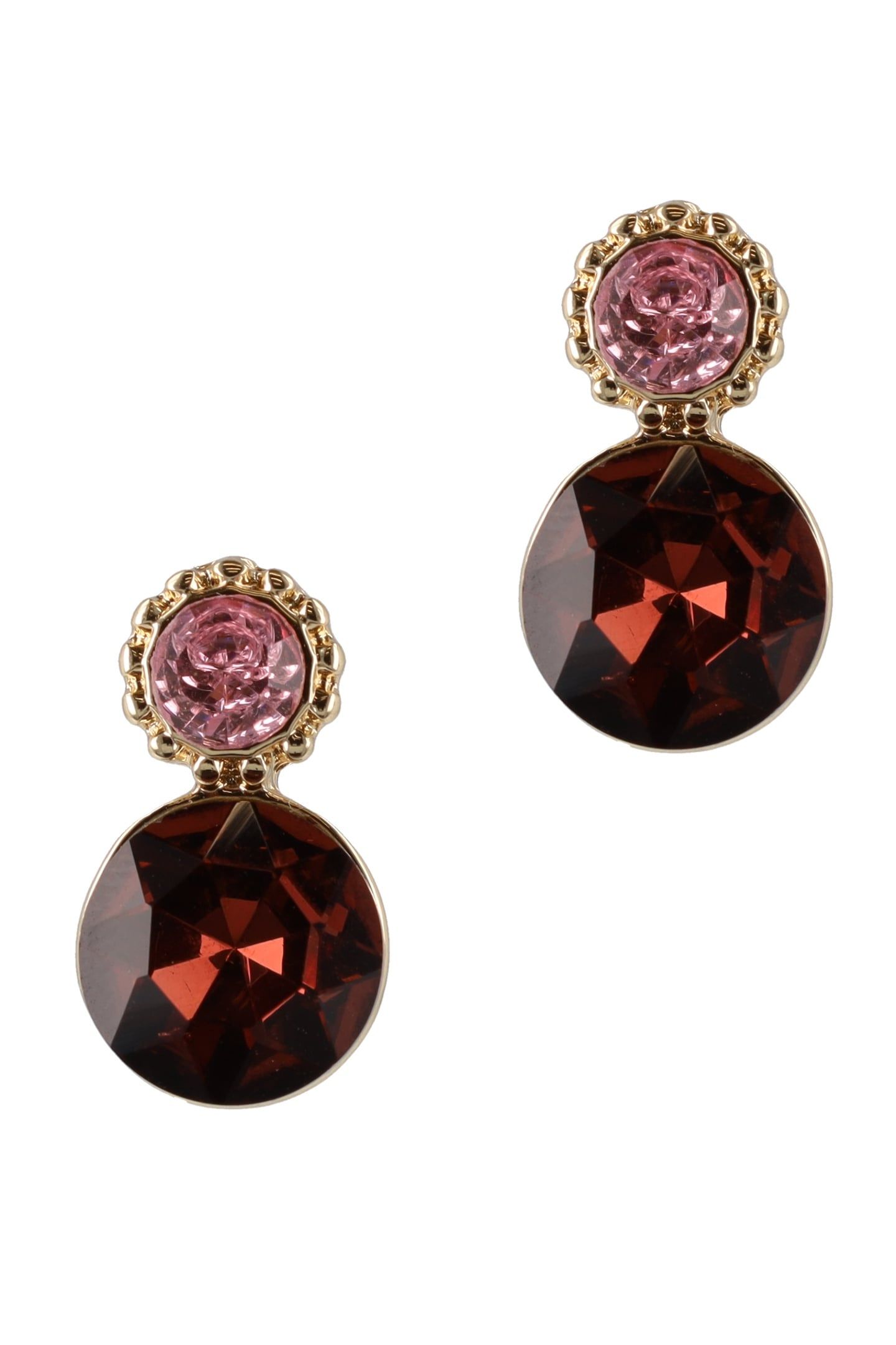 OPHELIA EARPINS PURPLE 1