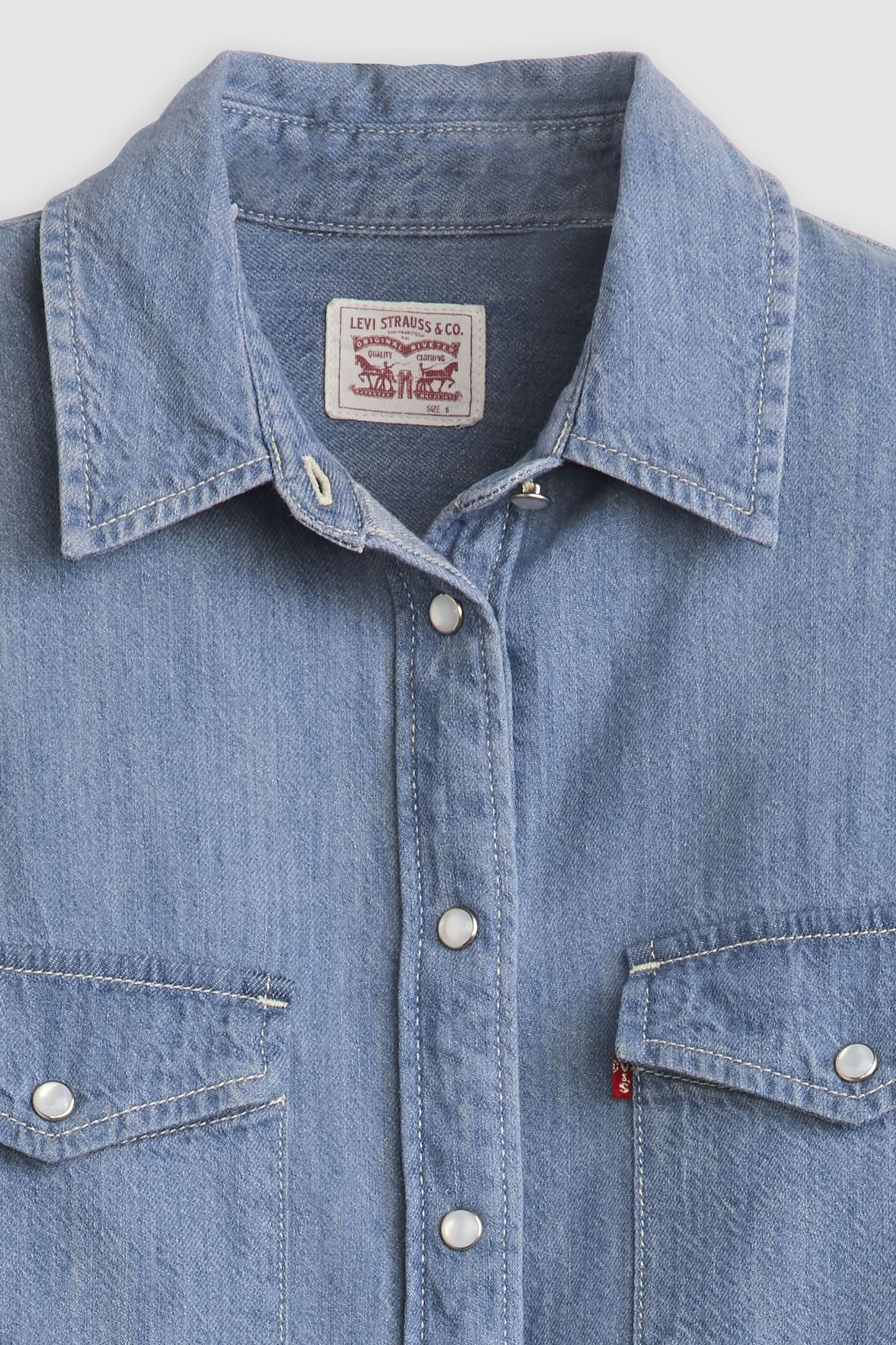 ICONIC WESTERN LINEN+ DENIM SHIRT 4