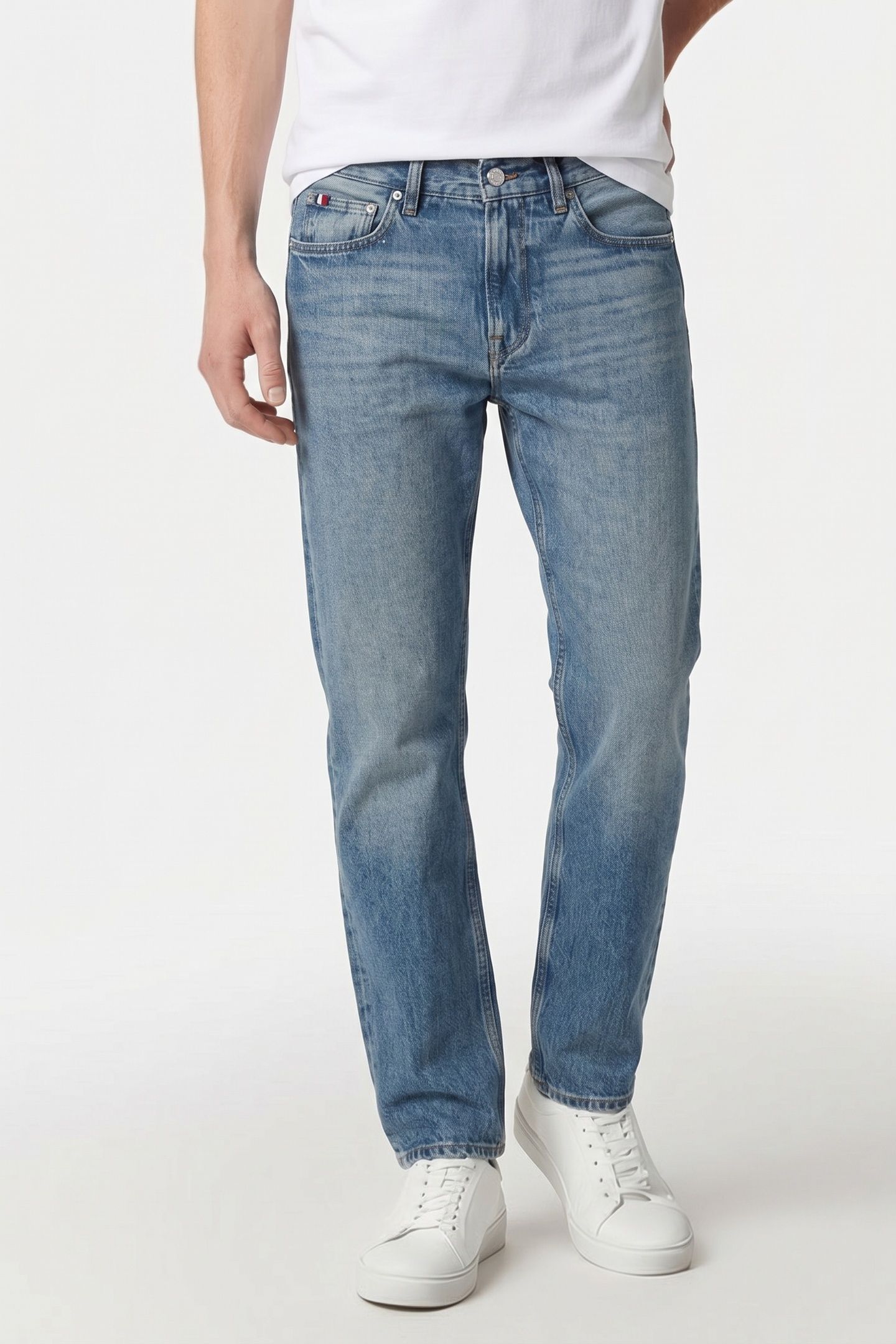 REGULAR STRAIGHT JEANS TYE BLUE 1