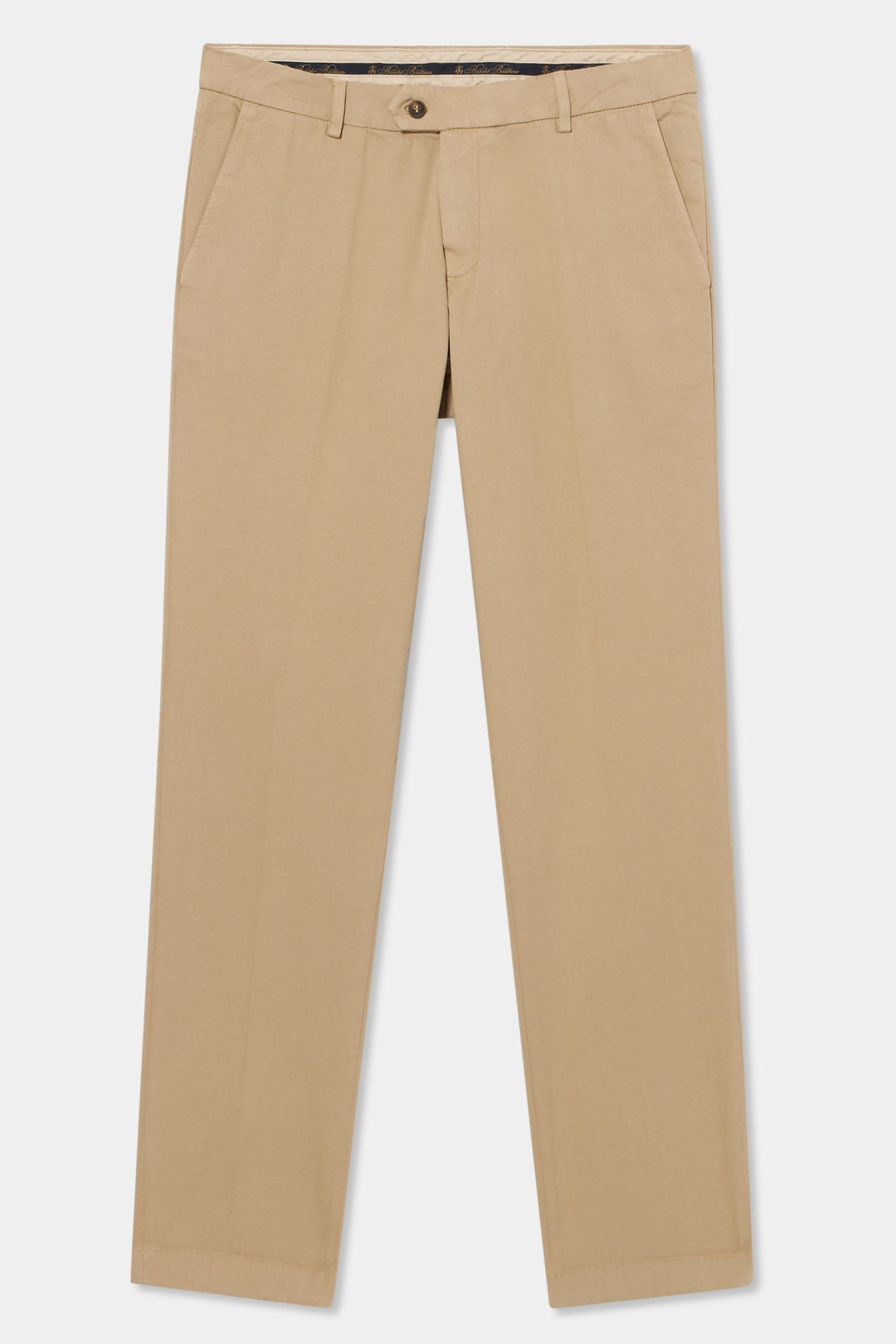 SLIM FIT WOVEN STRETCH COTTON CHINOS BEIGE 4