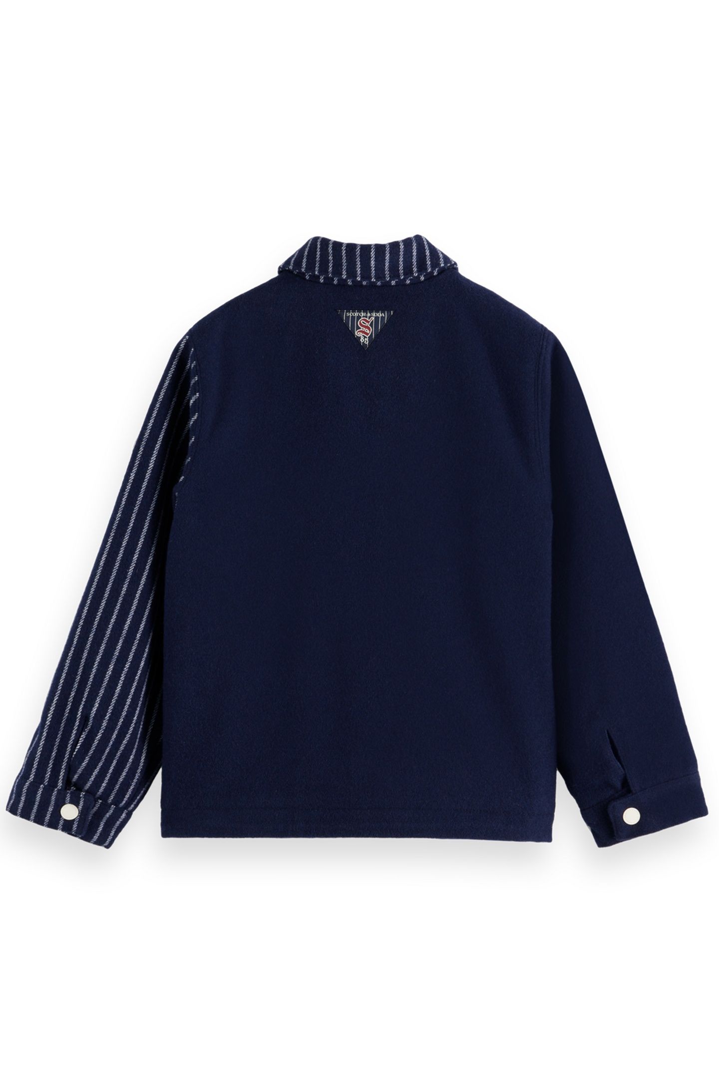 BOY IN-BETWEEN COACH ZIP JACKET NAVY 2